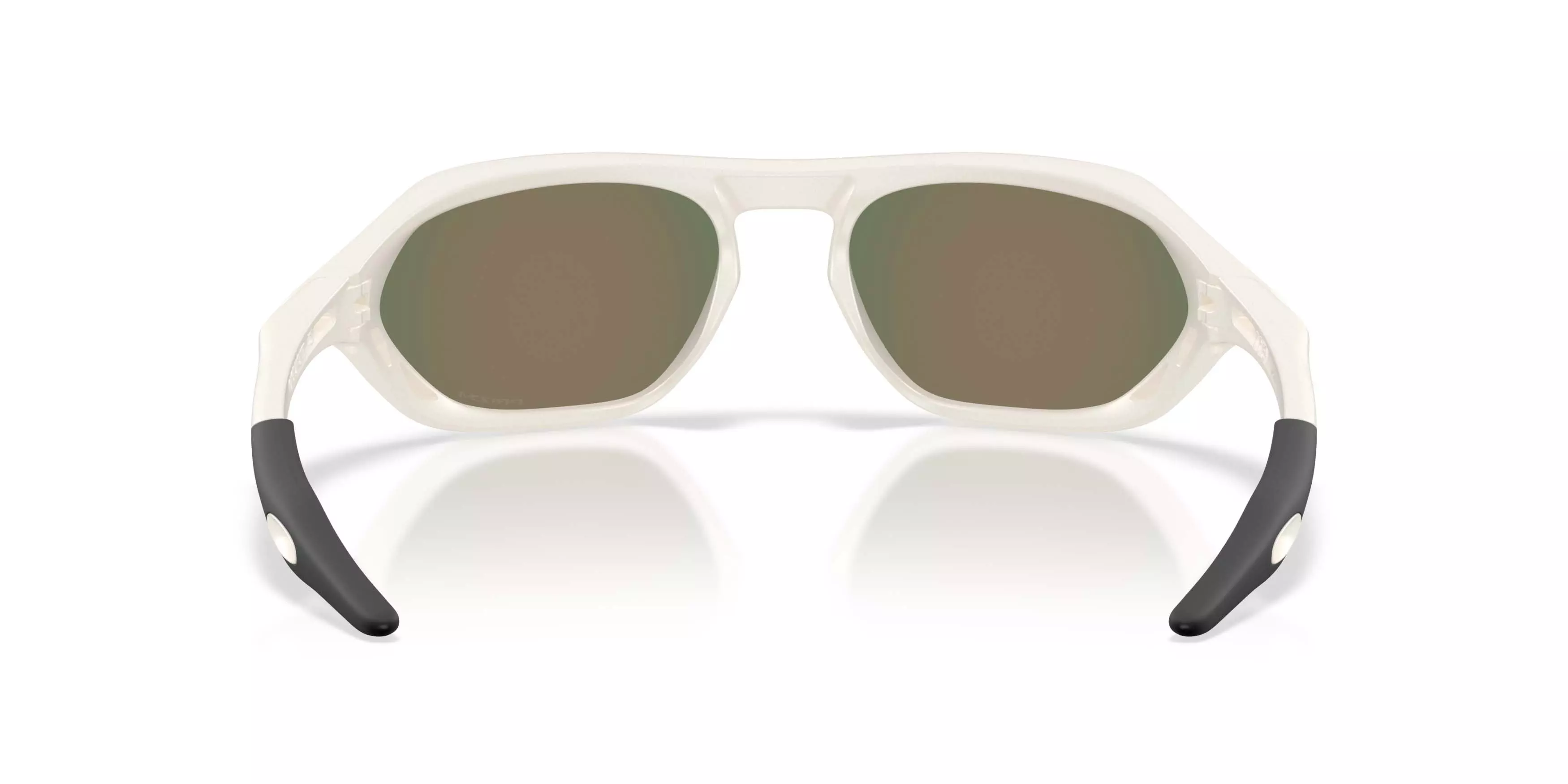 Oakley Cage Jacket Prizm Ruby Sunglasses - Matte Mist - WHITE/RED
