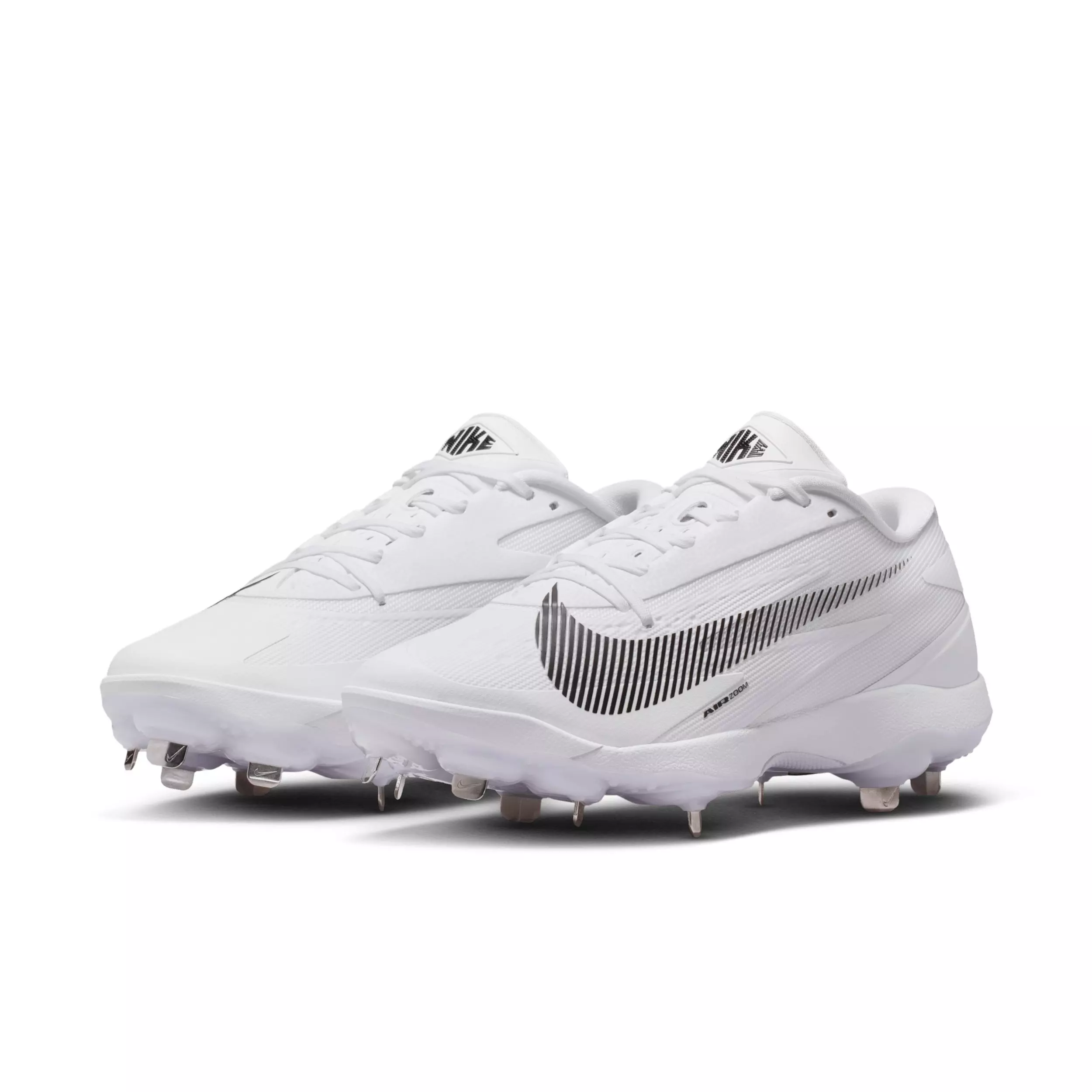 Nike Diamond Standout MTL "White/Black" Men's Baseball Cleat - WHITE/BLACK
