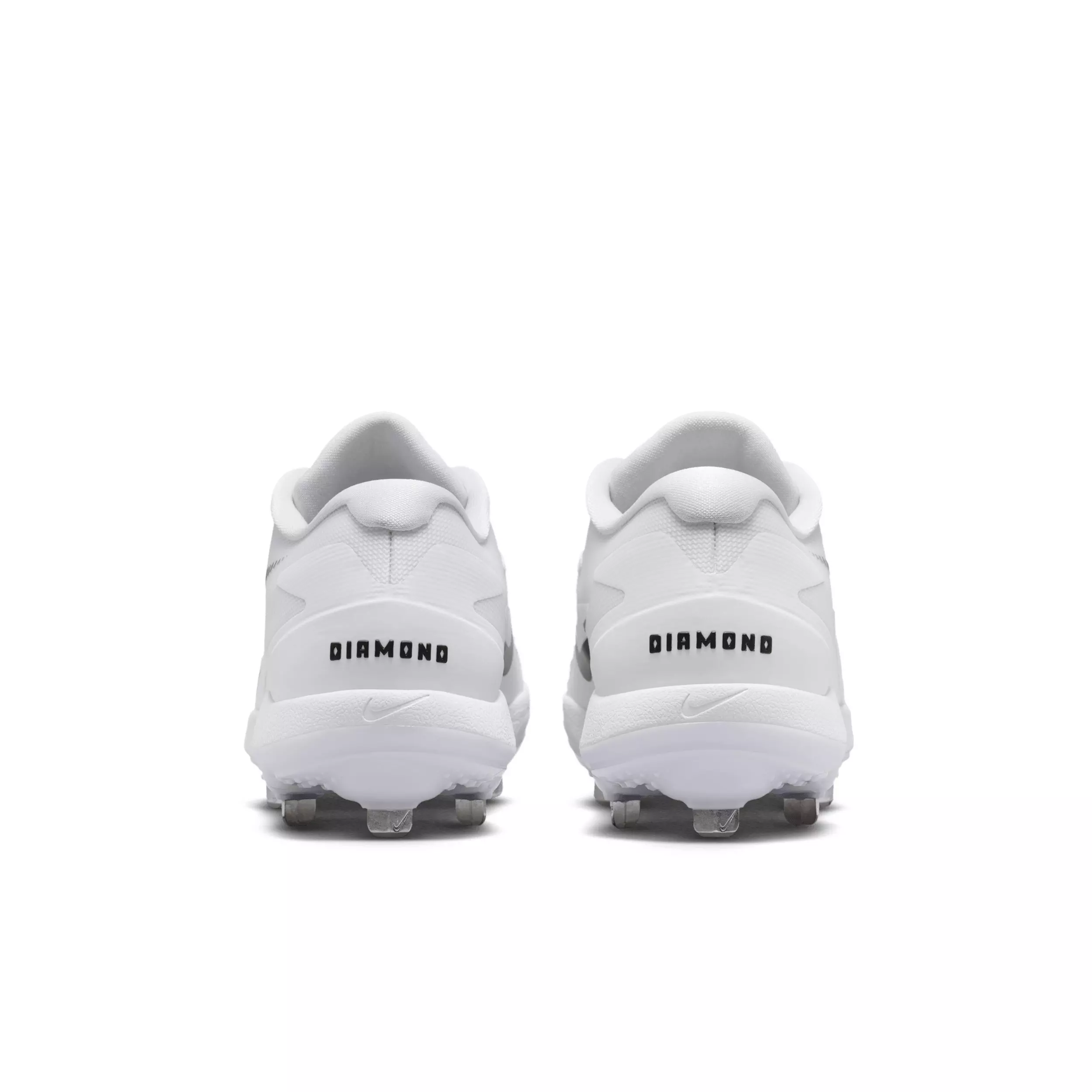 Nike Diamond Standout MTL "White/Black" Men's Baseball Cleat - WHITE/BLACK
