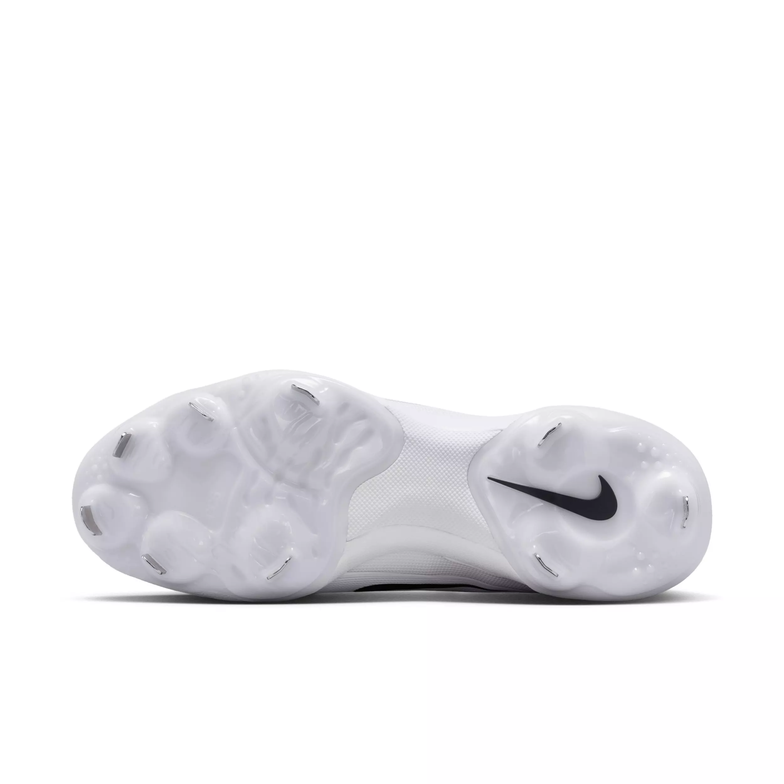 Nike Diamond Standout MTL "White/Black" Men's Baseball Cleat - WHITE/BLACK