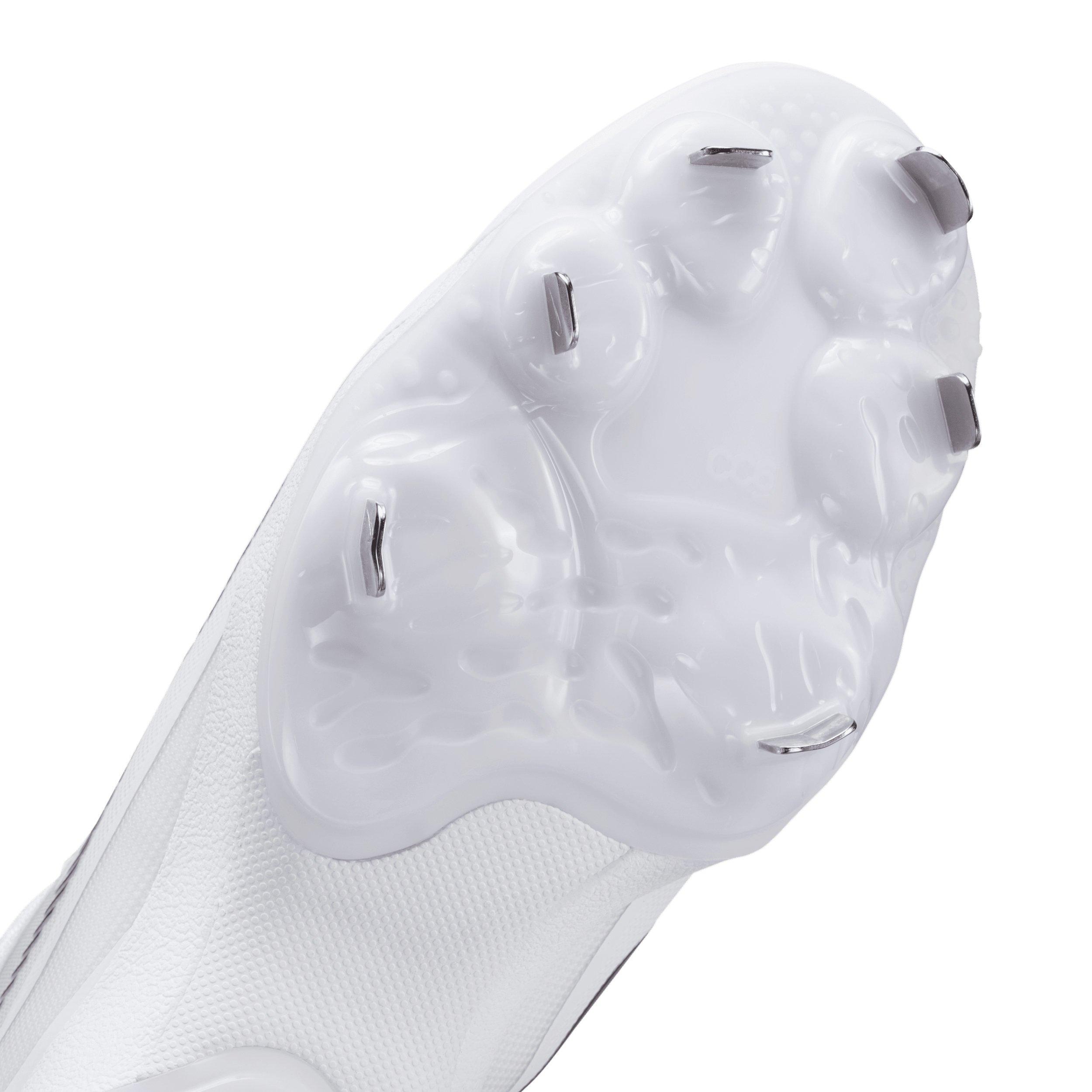 Nike Diamond Standout MTL "White/Black" Men's Baseball Cleat - WHITE/BLACK Thumbnail View 7