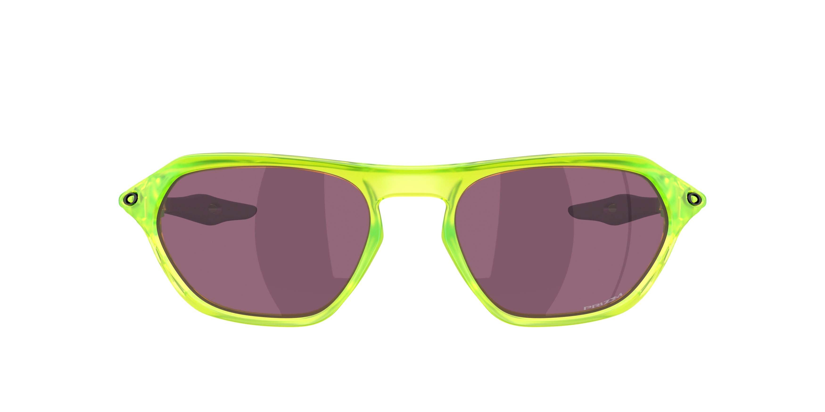 Oakley Cage Jacket Prizm Road Black Sunglasses - Matte Uranium - MULTI-COLOR