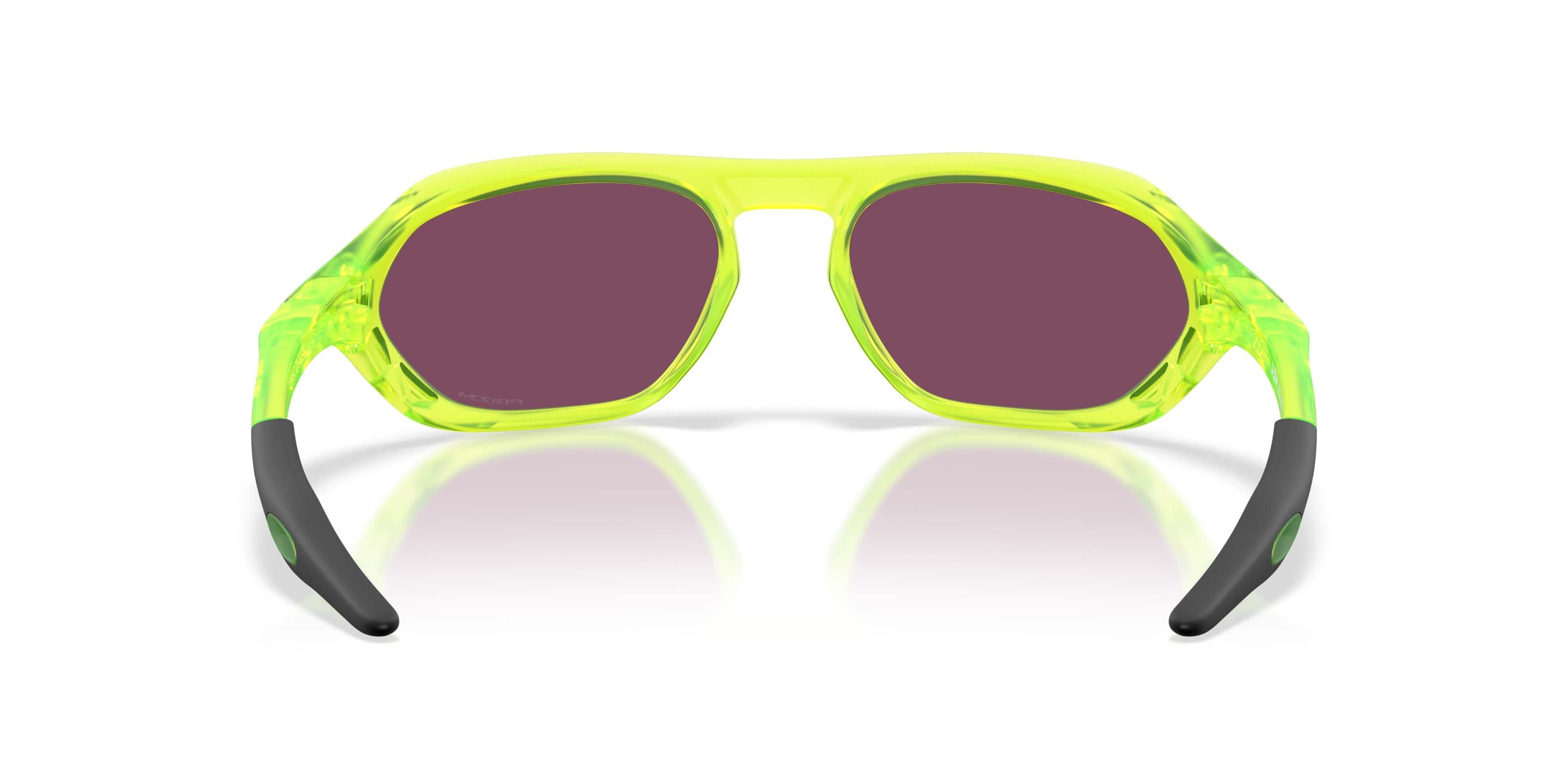 Oakley Cage Jacket Prizm Road Black Sunglasses - Matte Uranium - MULTI-COLOR