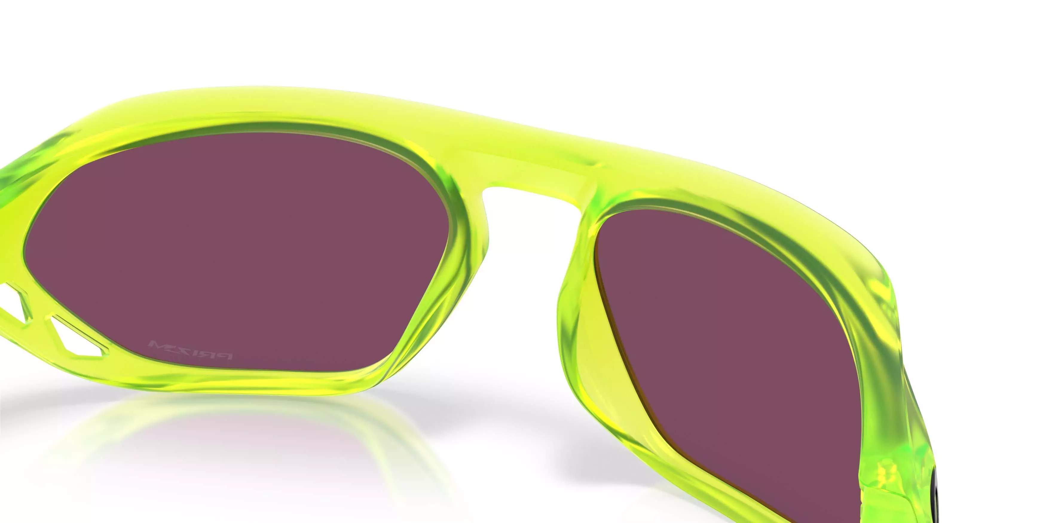 Oakley Cage Jacket Prizm Road Black Sunglasses - Matte Uranium - MULTI-COLOR