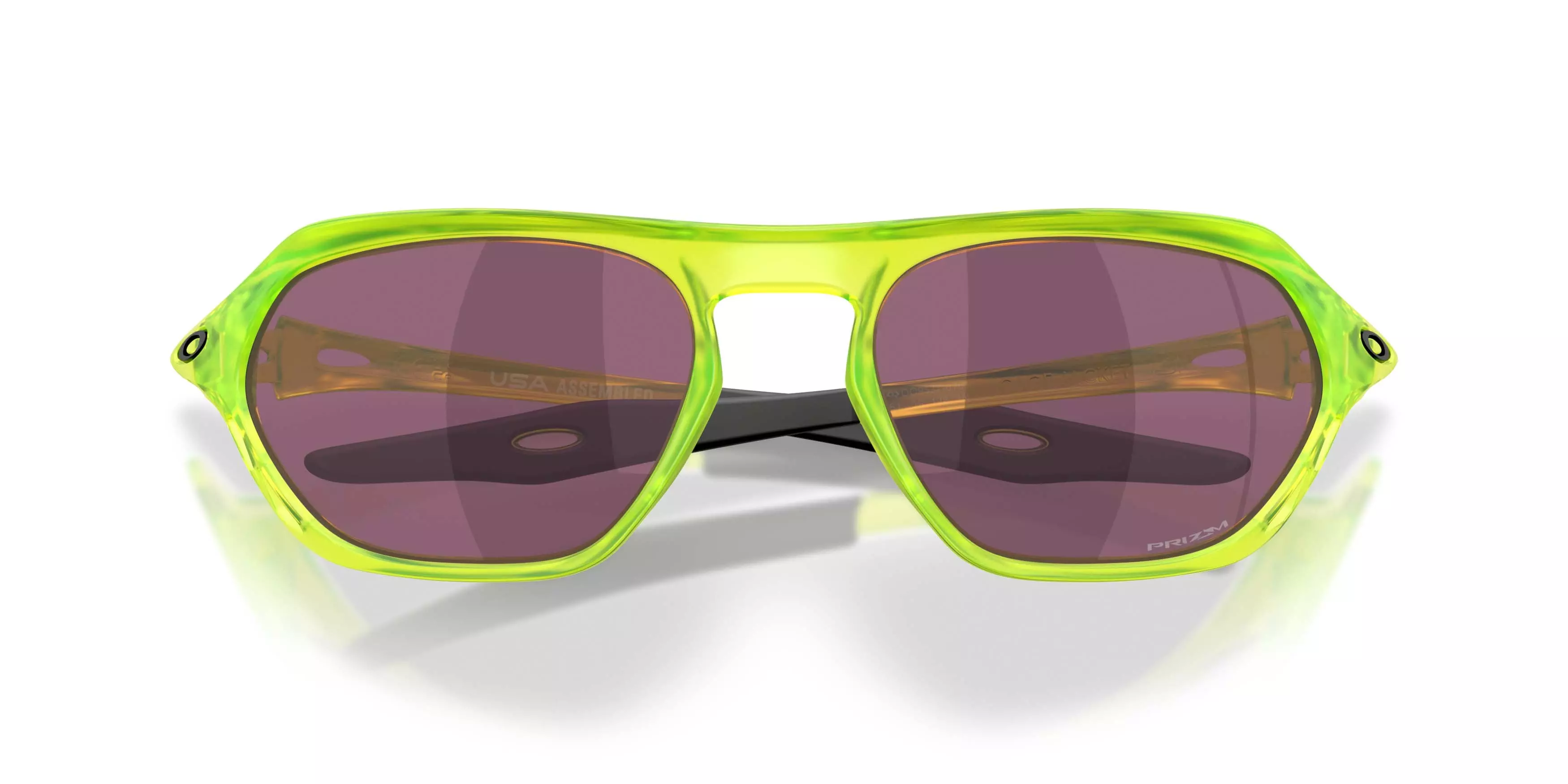 Oakley Cage Jacket Prizm Road Black Sunglasses - Matte Uranium - MULTI-COLOR