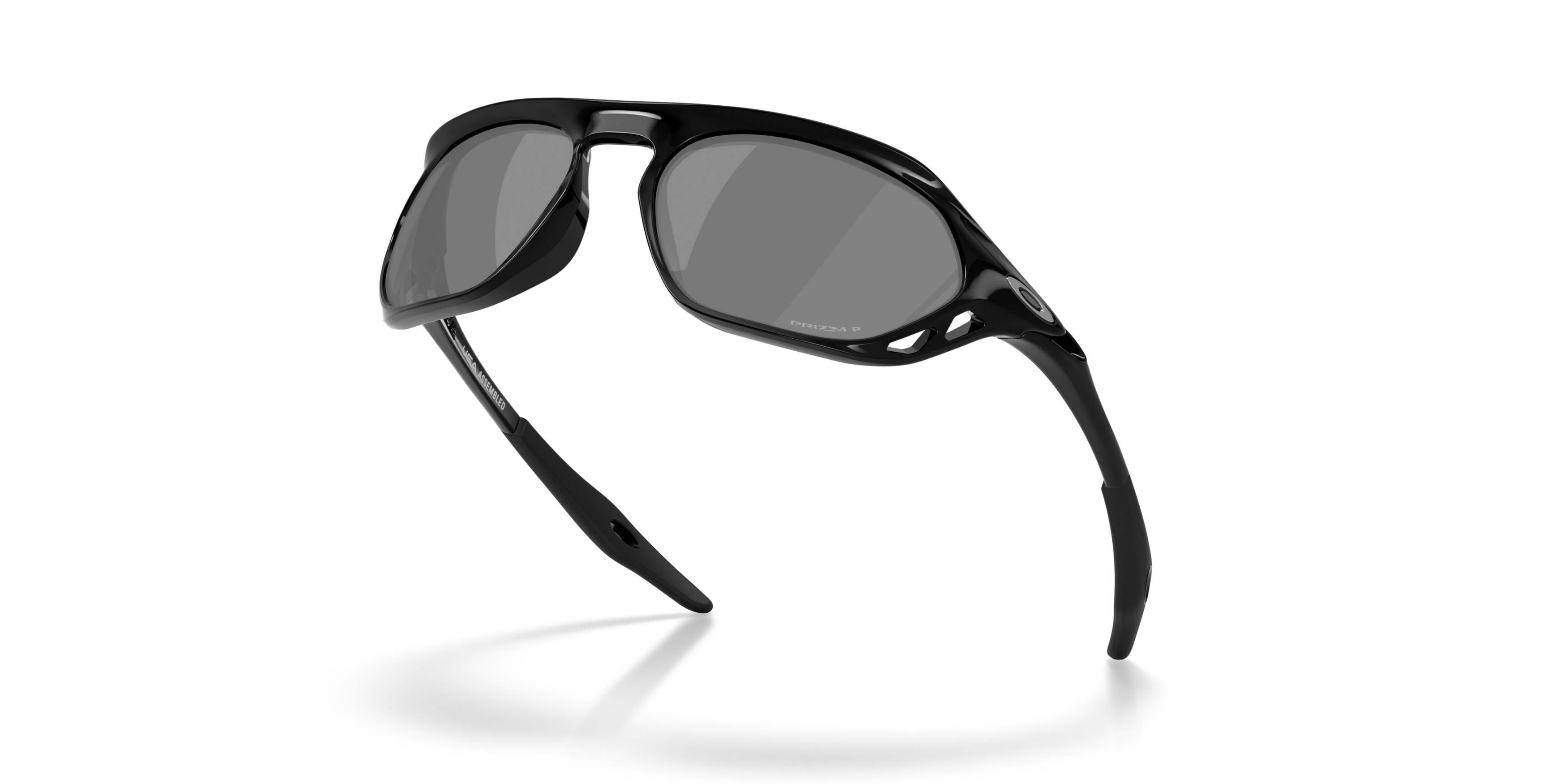 Oakley Cage Jacket Prizm Black Polarized Sunglasses - Polished Black - BLACK