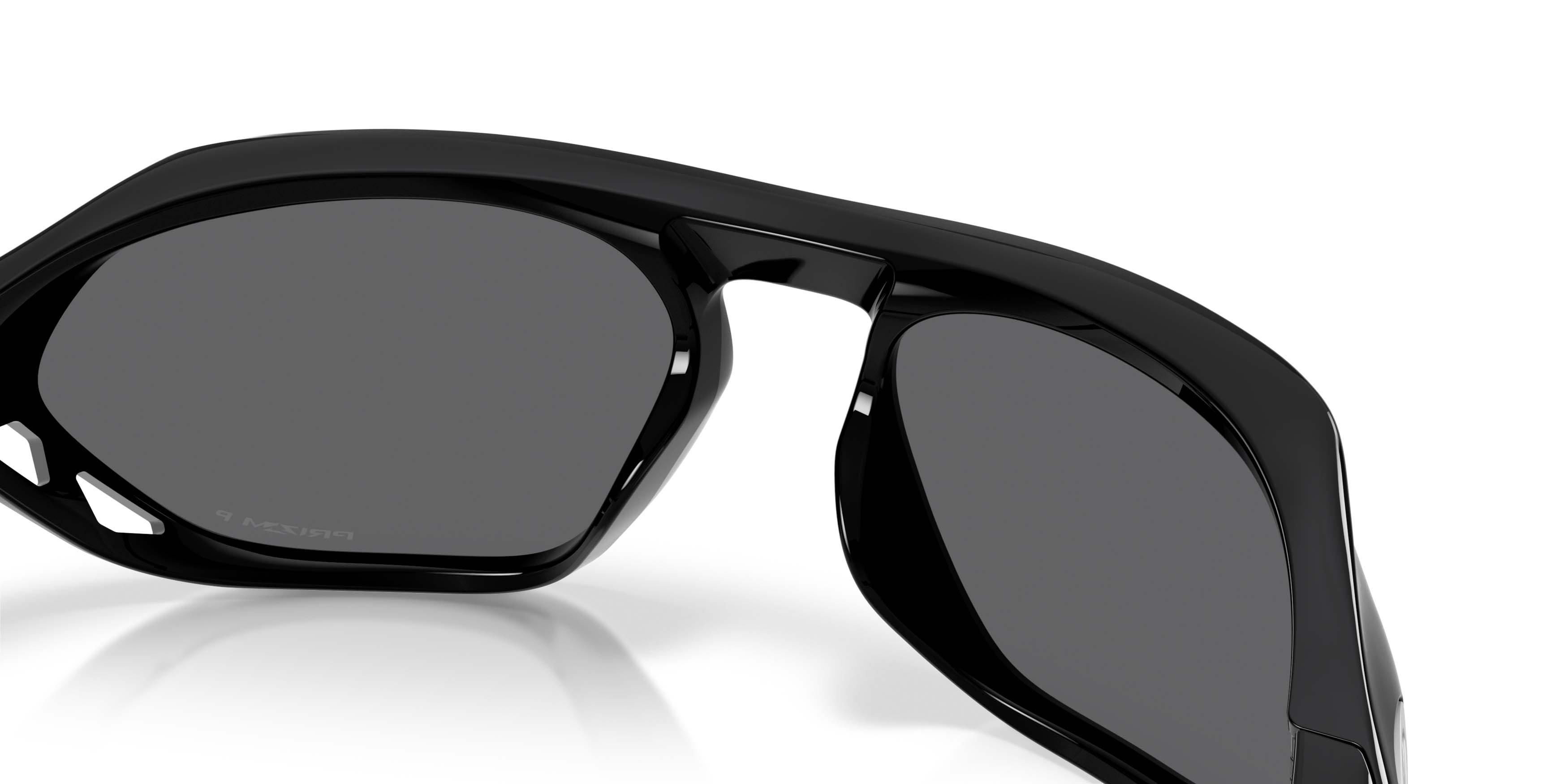 Oakley Cage Jacket Prizm Black Polarized Sunglasses - Polished Black - BLACK