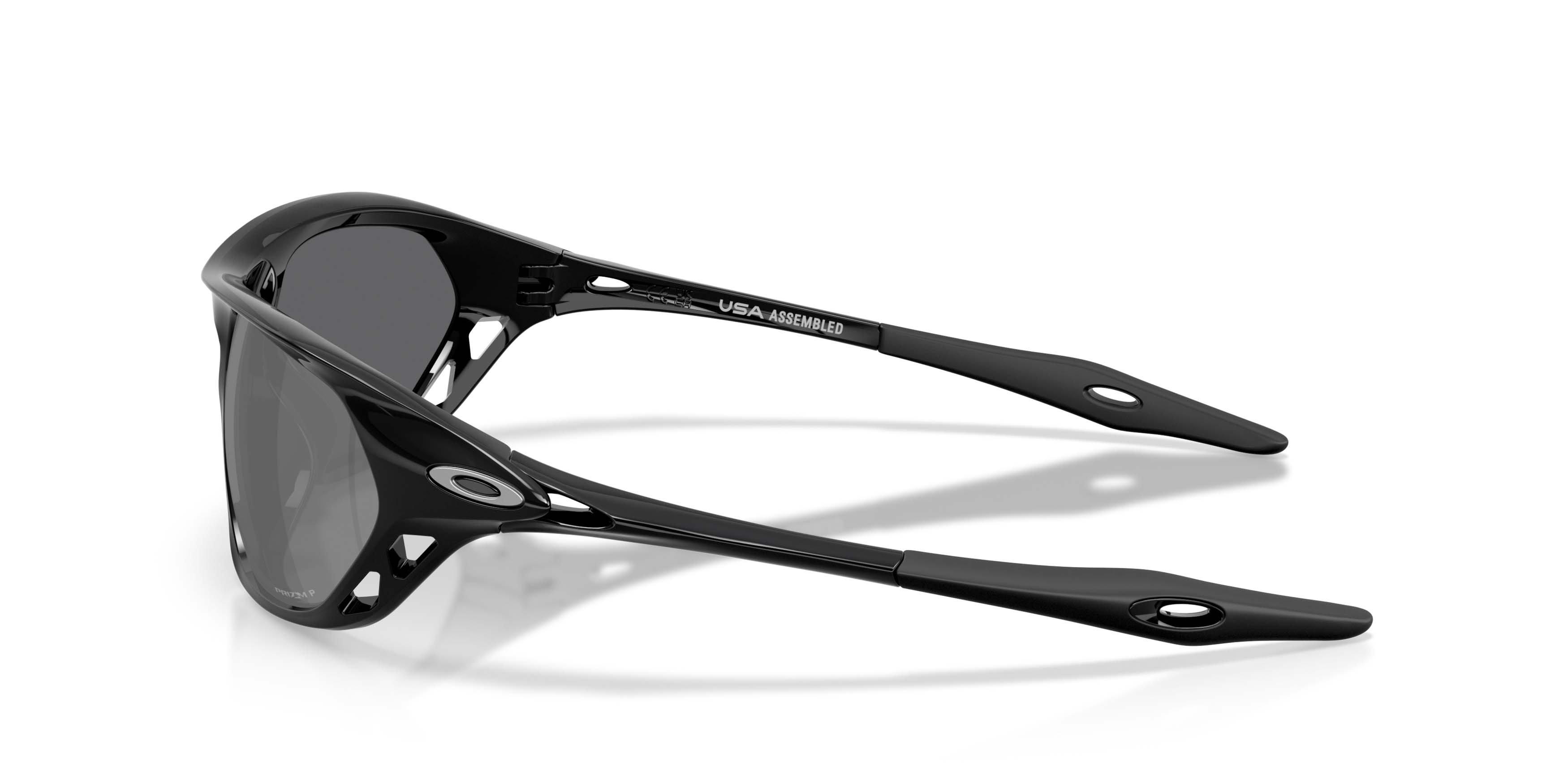 Oakley Cage Jacket Prizm Black Polarized Sunglasses - Polished Black - BLACK