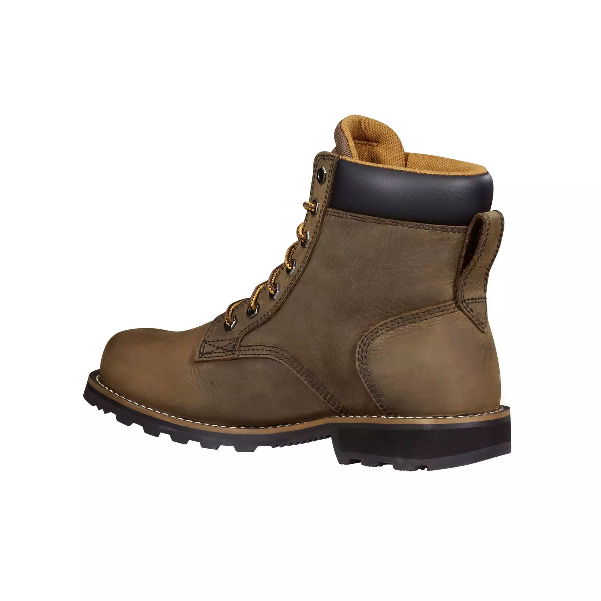 Carhartt Frontier 6" Water Resistant Boot Soft Toe "Mossy Brown" Men's Boot - BROWN