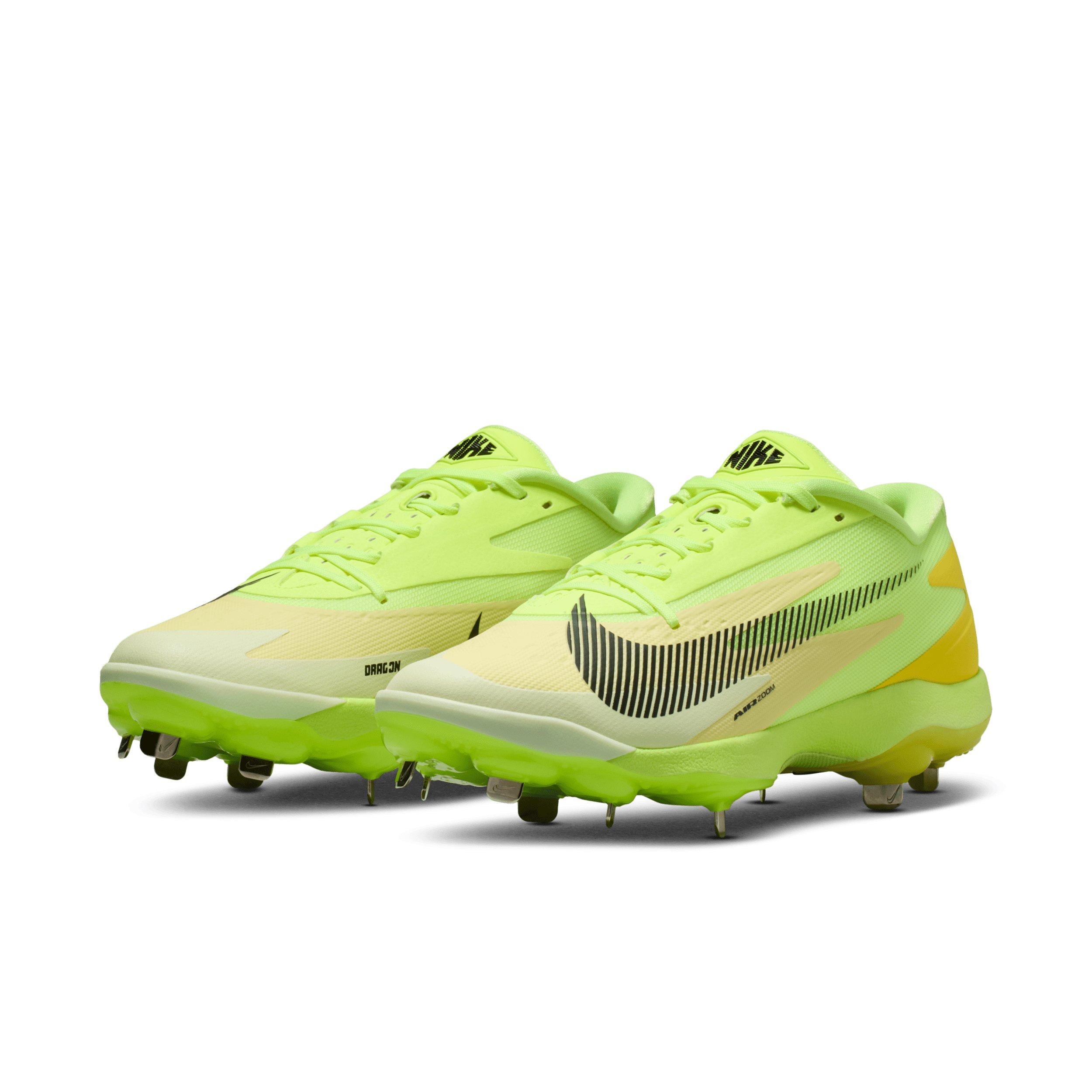 Nike Diamond Standout MTL "Volt Ice/Life Lime/Sonic Yellow/Black" Men's Baseball Cleat - VOLT/LIME/YELLOW/BLACK Thumbnail View 3