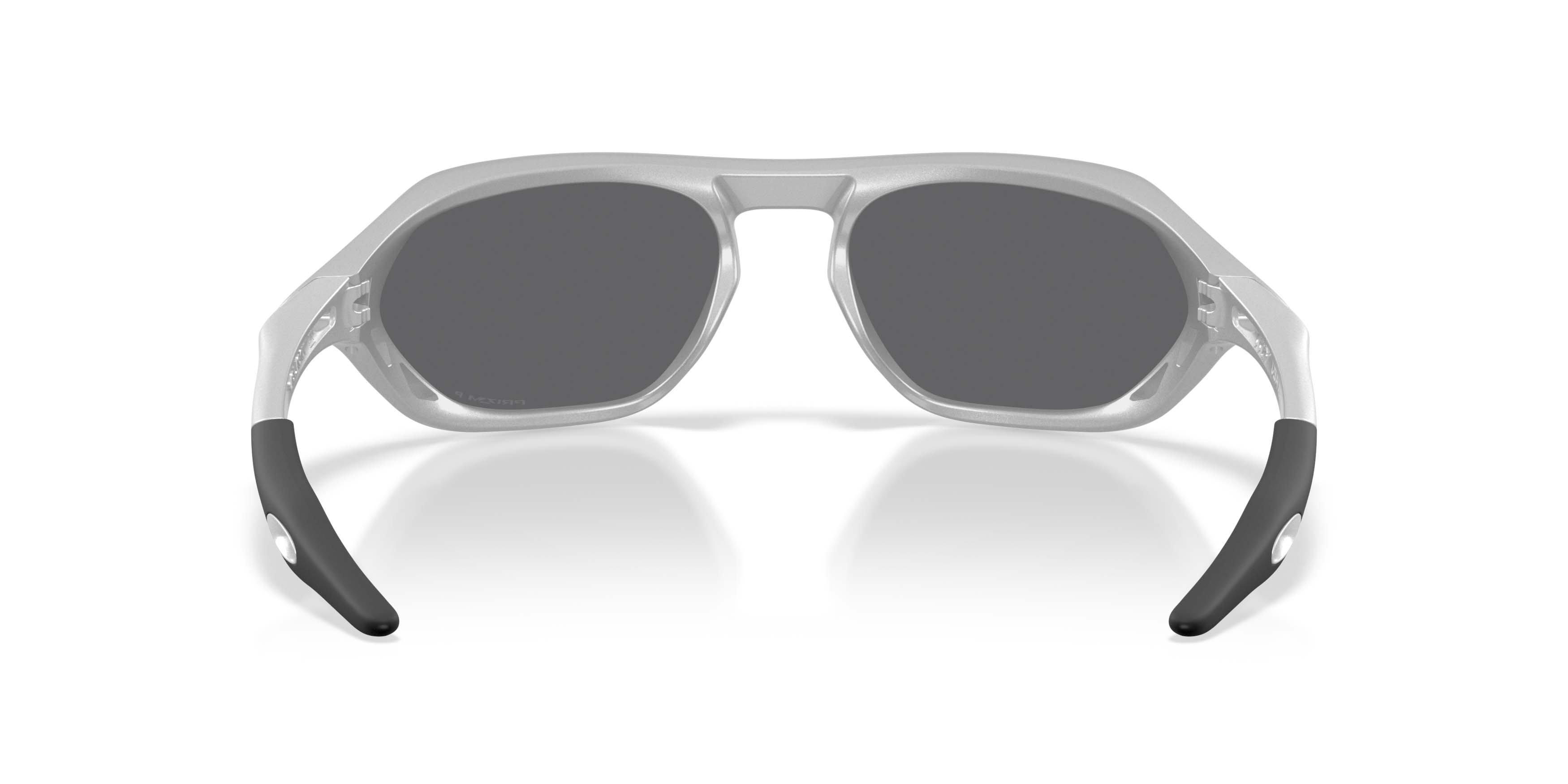 Oakley Cage Jacket Prizm Black Polarized Sunglasses - X Silver - SILVER/BLACK