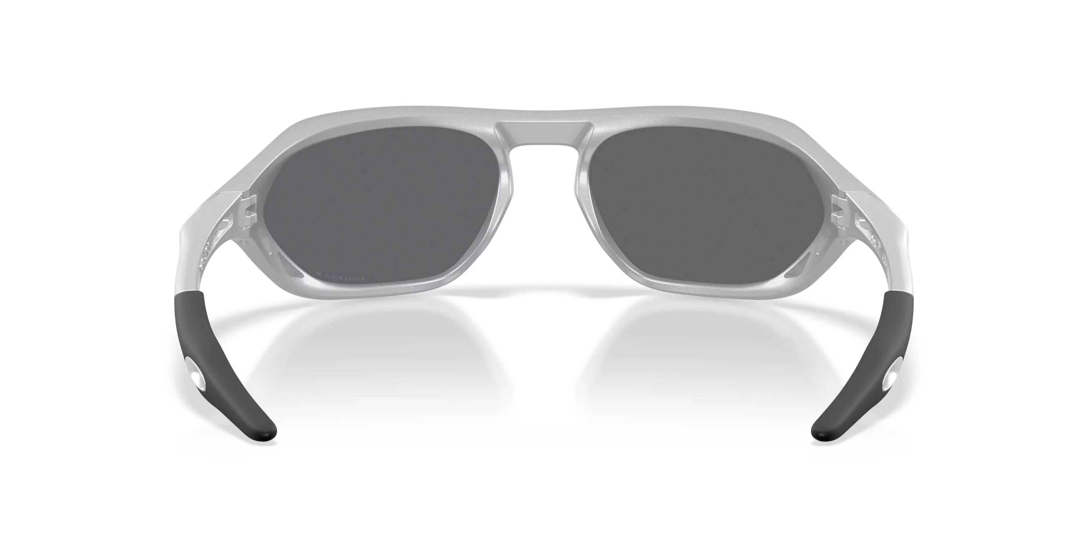 Oakley Cage Jacket Prizm Black Polarized Sunglasses - X Silver - SILVER/BLACK