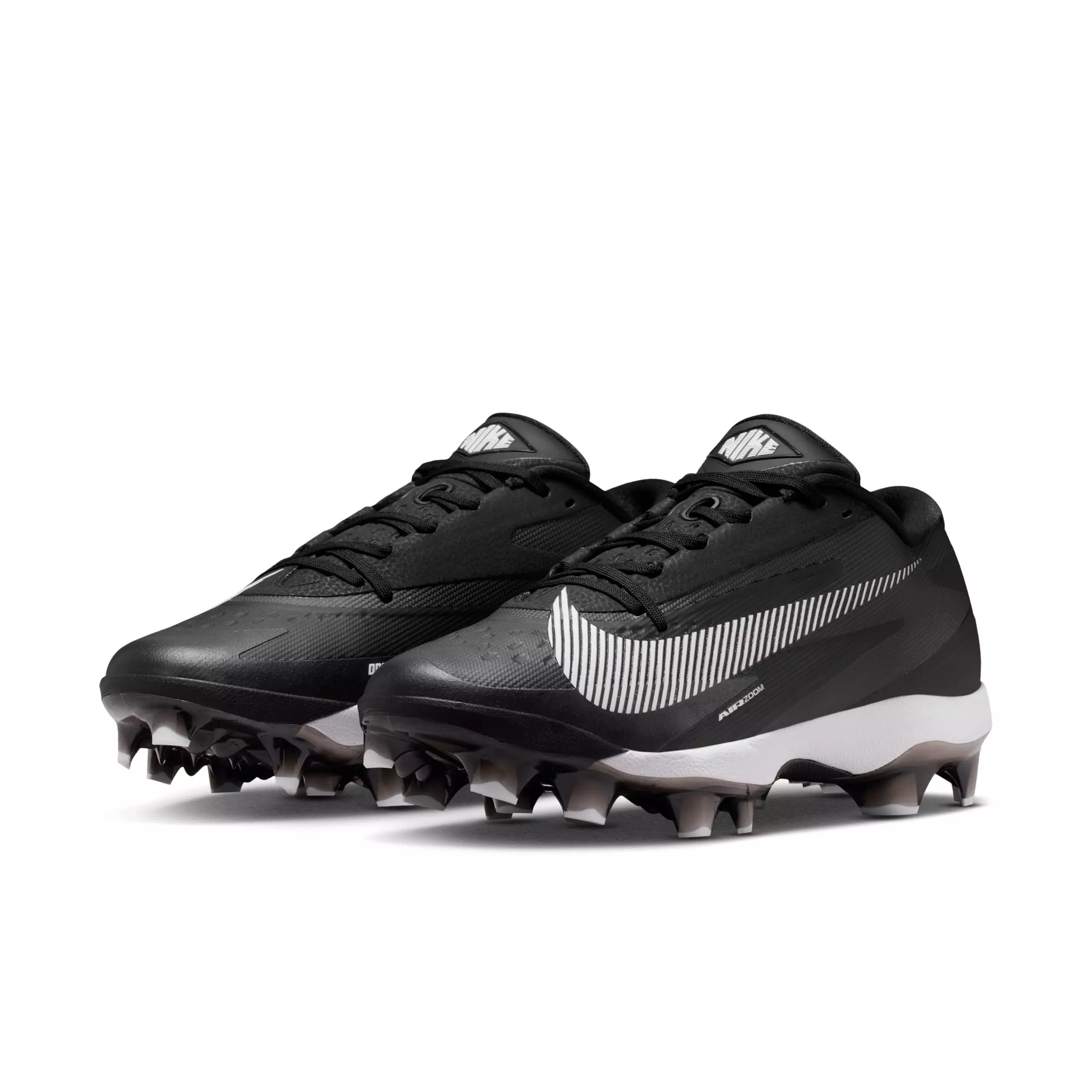 Nike Diamond Standout MCS "Black/White" Men's Baseball Cleat - BLACK/WHITE