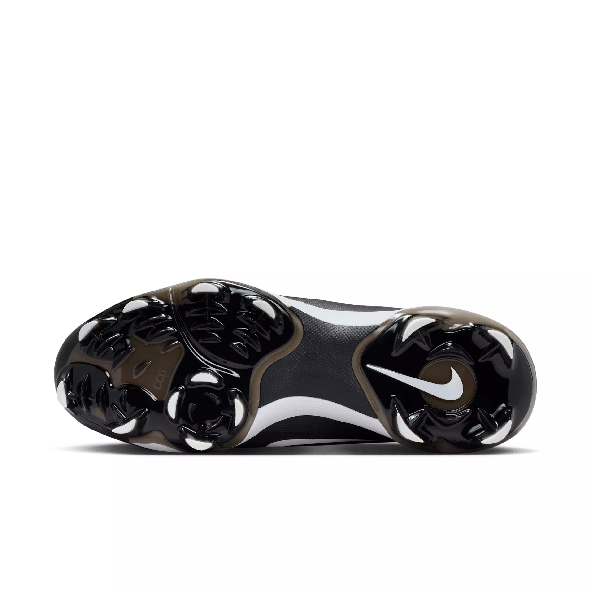 Nike Diamond Standout MCS "Black/White" Men's Baseball Cleat - BLACK/WHITE