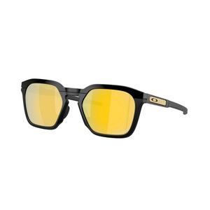 Oakley HSTN SQ 2.0 Prizm 24K Polarized Sunglasses - Polished Black - BLACK
