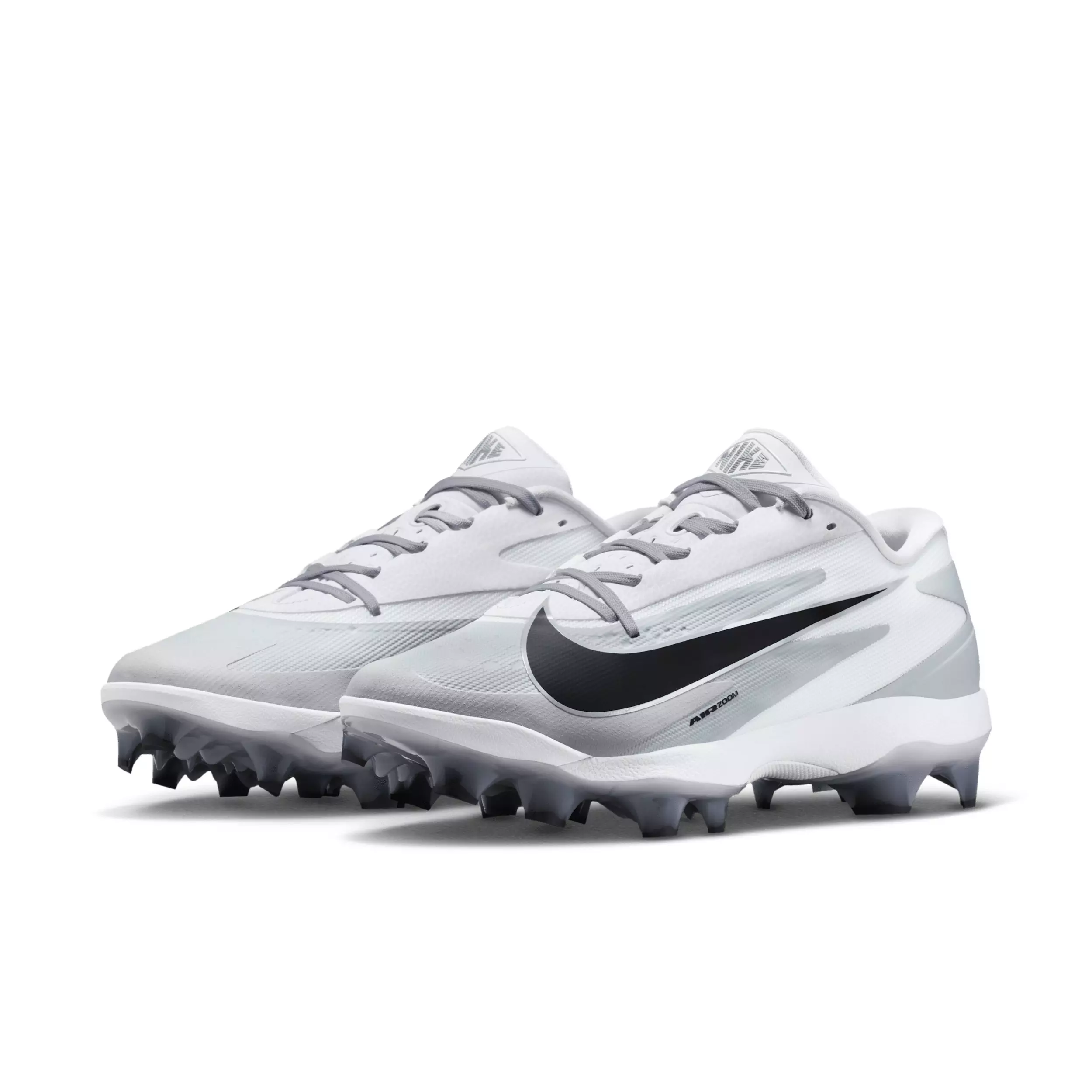 Nike Diamond Standout MCS "Wolf Grey/White/Black" Men's Baseball Cleat - GREY/WHITE/BLACK