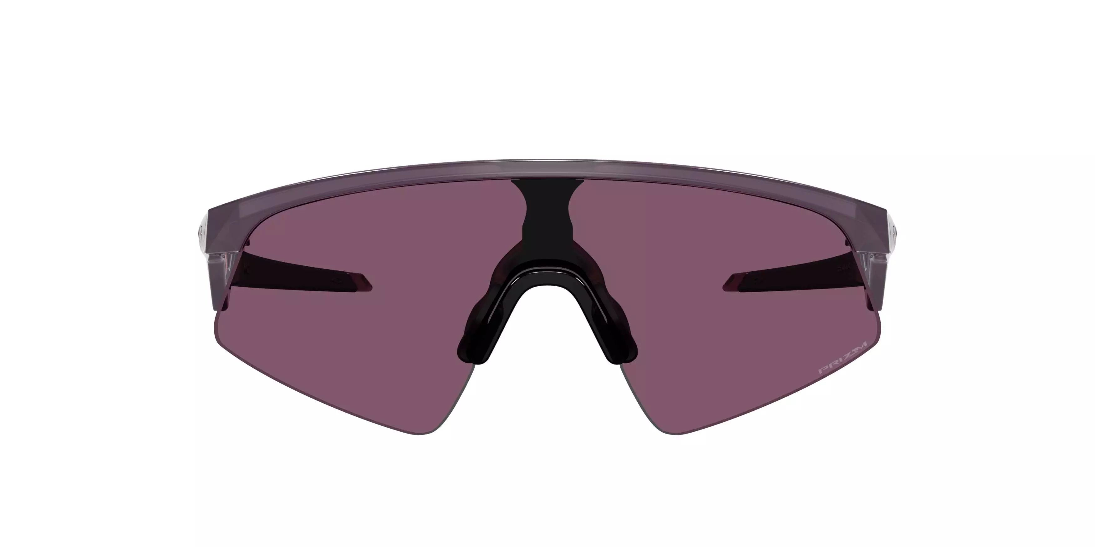 Oakley Youth Fit Resistor Sweep Prizm Indigo Sunglasses - Transparent Aubergine - PURPLE