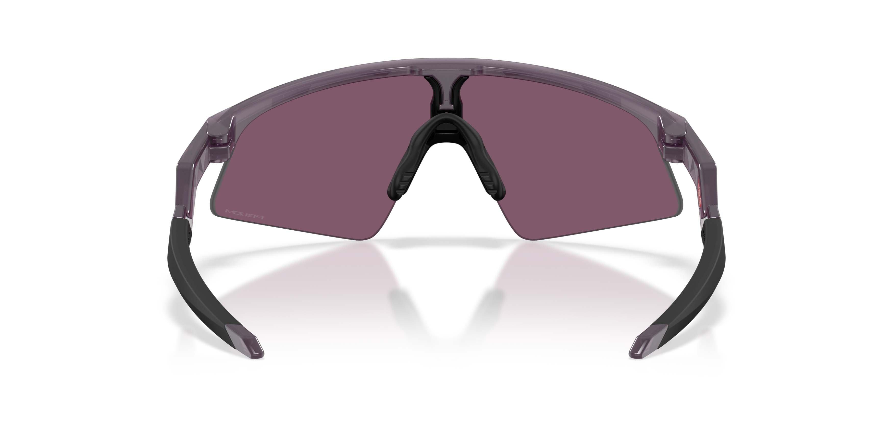 Oakley Youth Fit Resistor Sweep Prizm Indigo Sunglasses - Transparent Aubergine - PURPLE