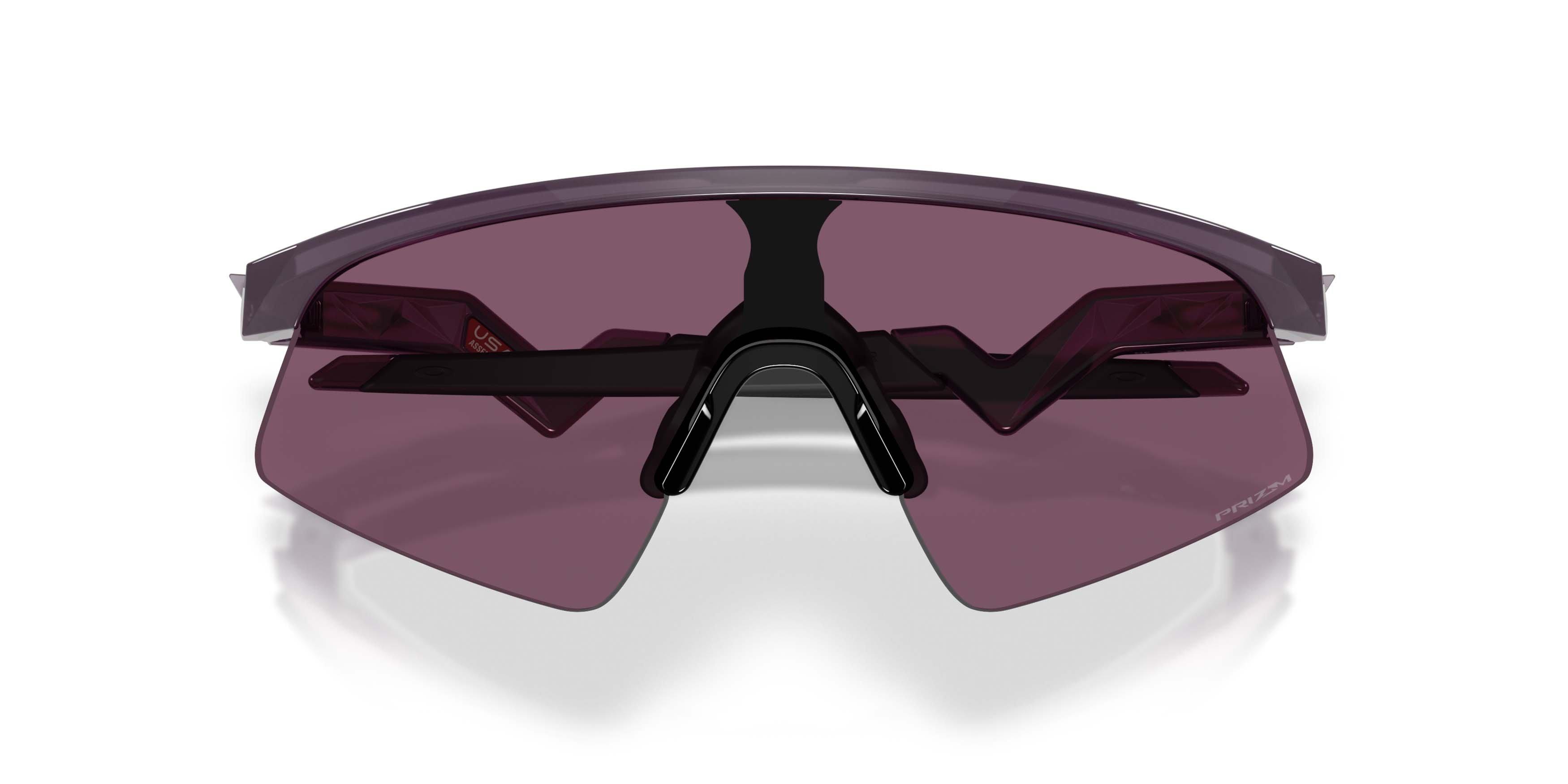 Oakley Youth Fit Resistor Sweep Prizm Indigo Sunglasses - Transparent Aubergine - PURPLE