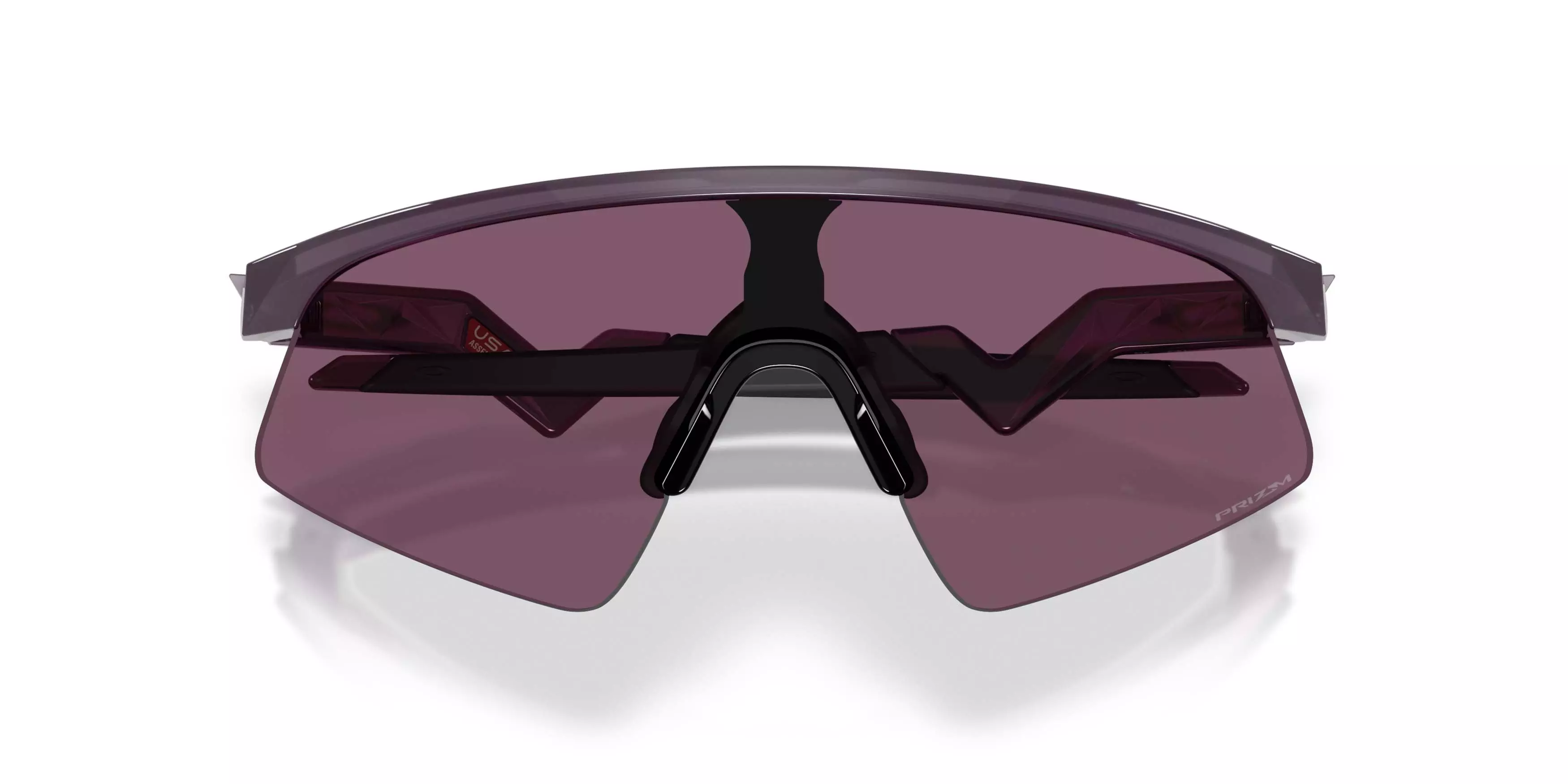 Oakley Youth Fit Resistor Sweep Prizm Indigo Sunglasses - Transparent Aubergine - PURPLE