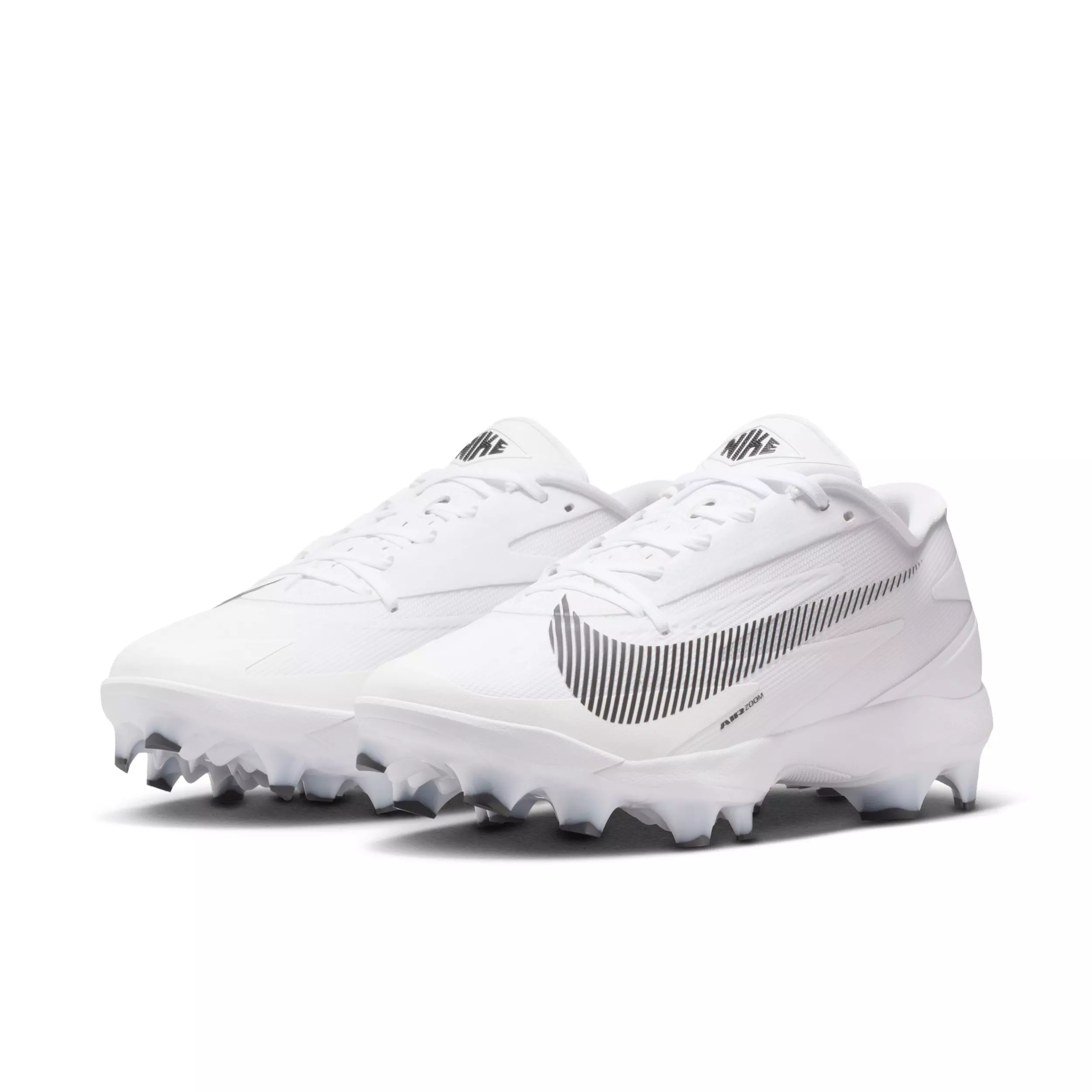 Nike Diamond Standout MCS "White/Black" Men's Baseball Cleat - WHITE/BLACK