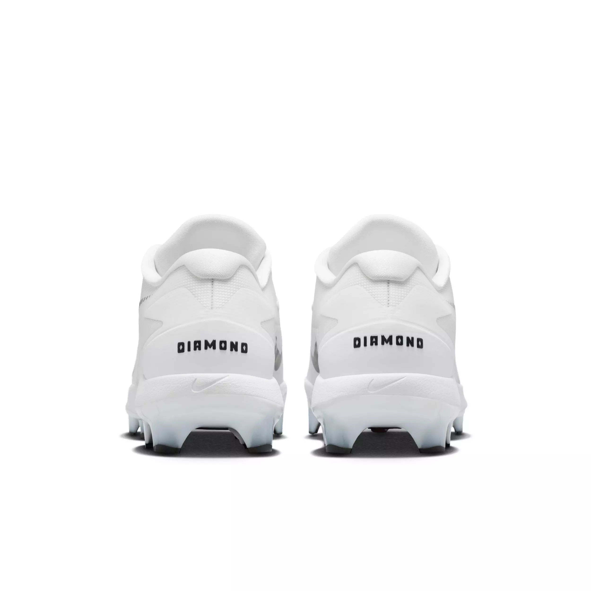 Nike Diamond Standout MCS "White/Black" Men's Baseball Cleat - WHITE/BLACK