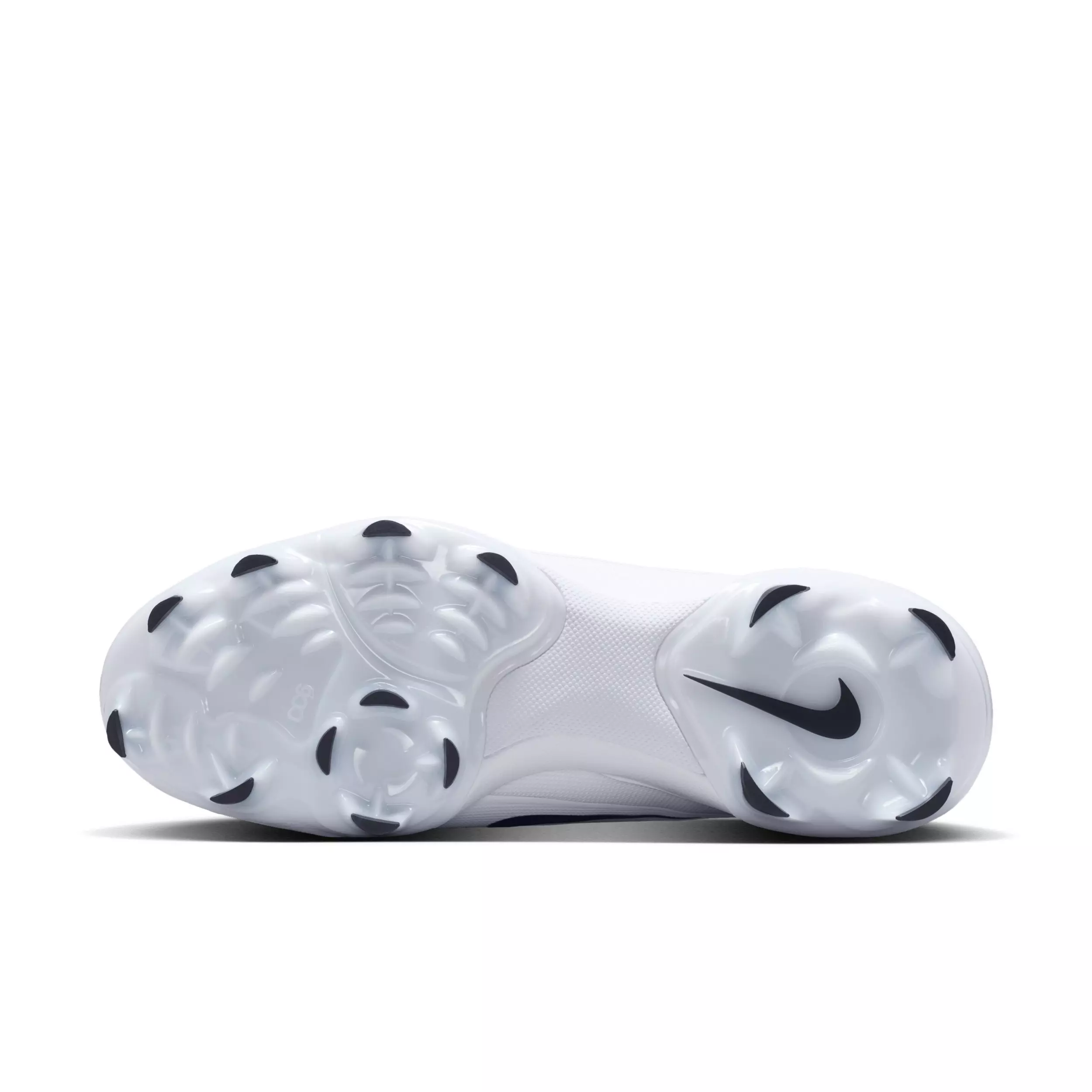 Nike Diamond Standout MCS "White/Black" Men's Baseball Cleat - WHITE/BLACK