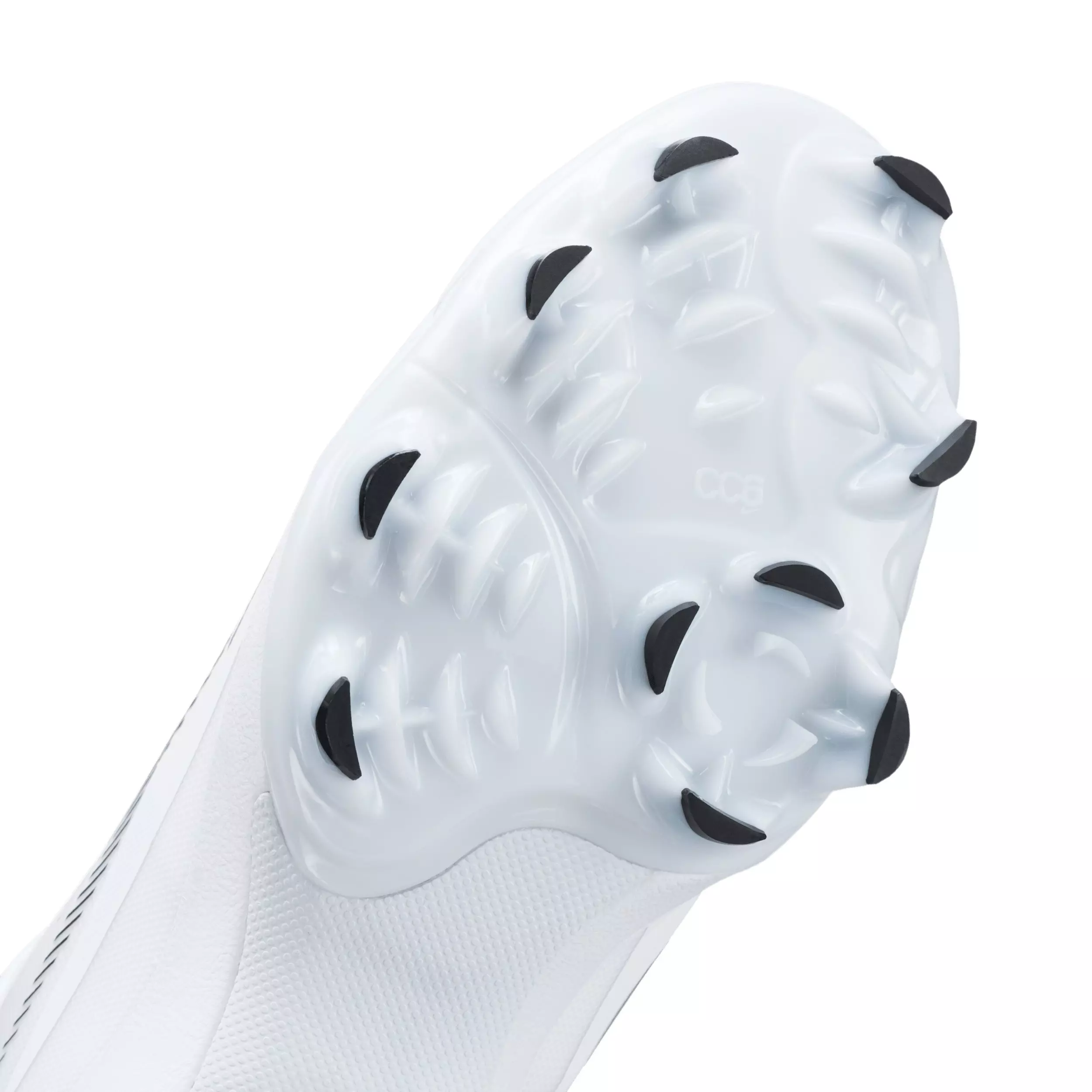 Nike Diamond Standout MCS "White/Black" Men's Baseball Cleat - WHITE/BLACK