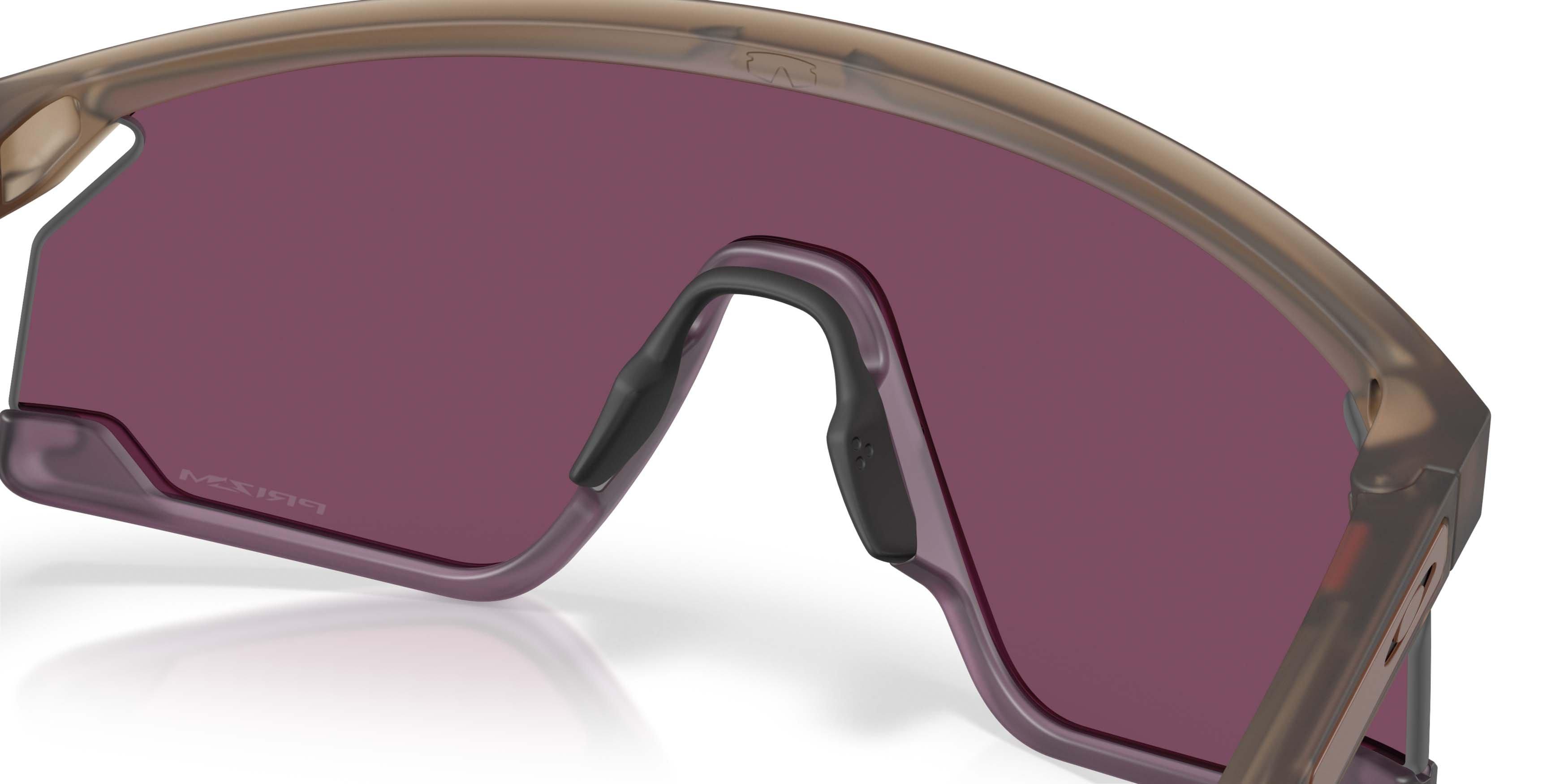 Oakley BXTR Prizm Road Black Sunglasses - Matte Brown Smoke - BROWN/BLACK
