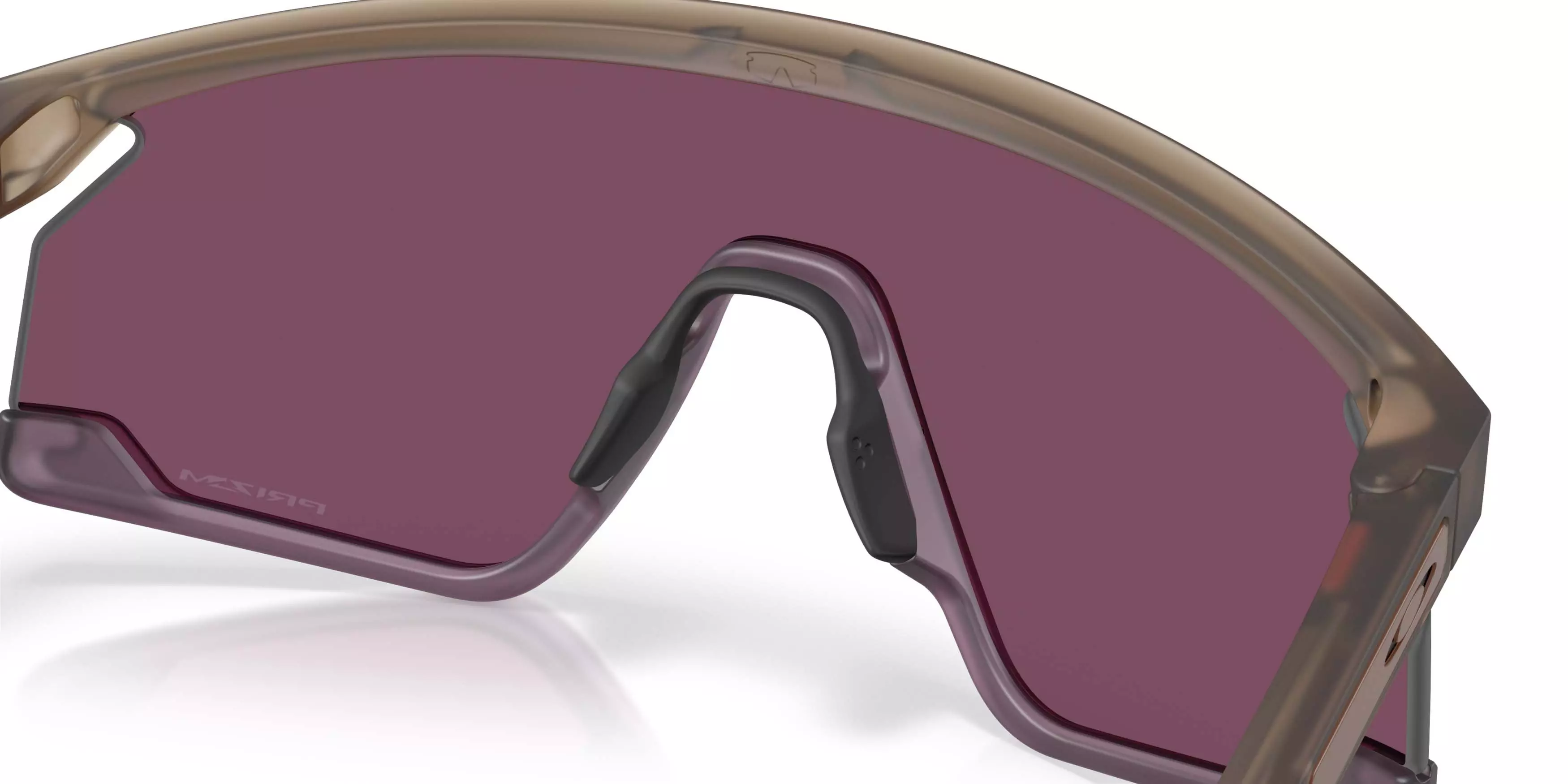 Oakley BXTR Prizm Road Black Sunglasses - Matte Brown Smoke - BROWN/BLACK