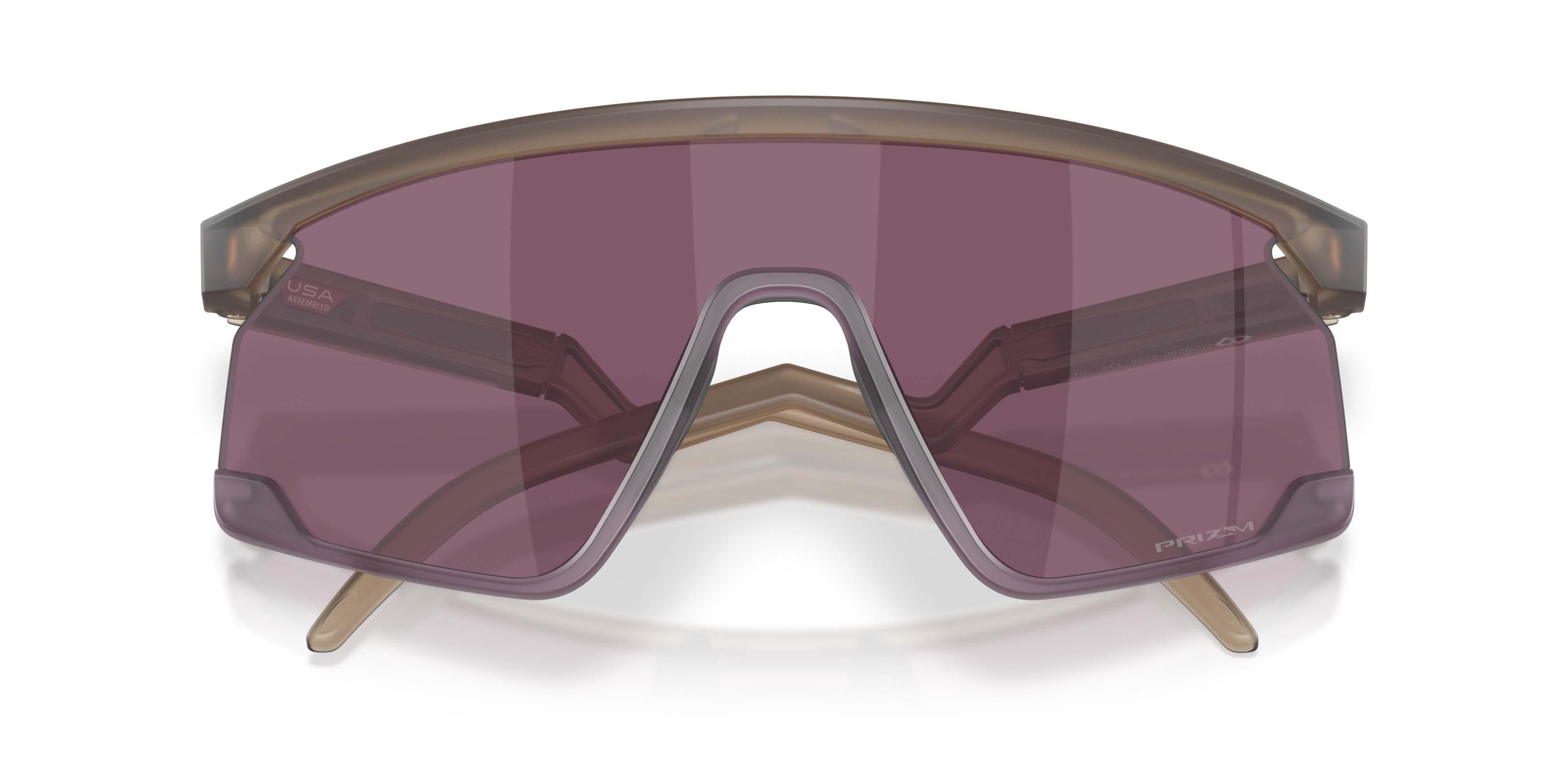 Oakley BXTR Prizm Road Black Sunglasses - Matte Brown Smoke - BROWN/BLACK