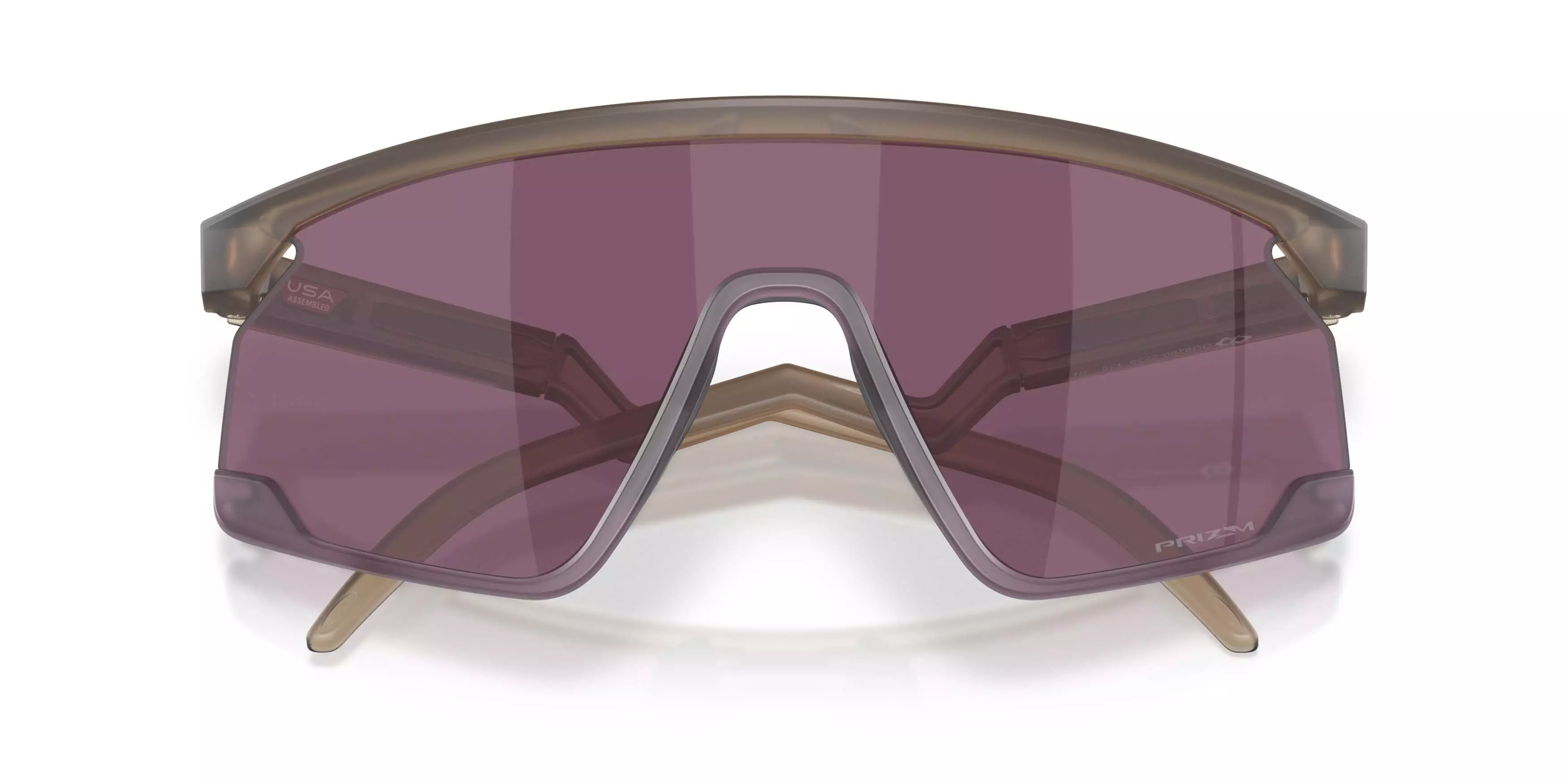 Oakley BXTR Prizm Road Black Sunglasses - Matte Brown Smoke - BROWN/BLACK