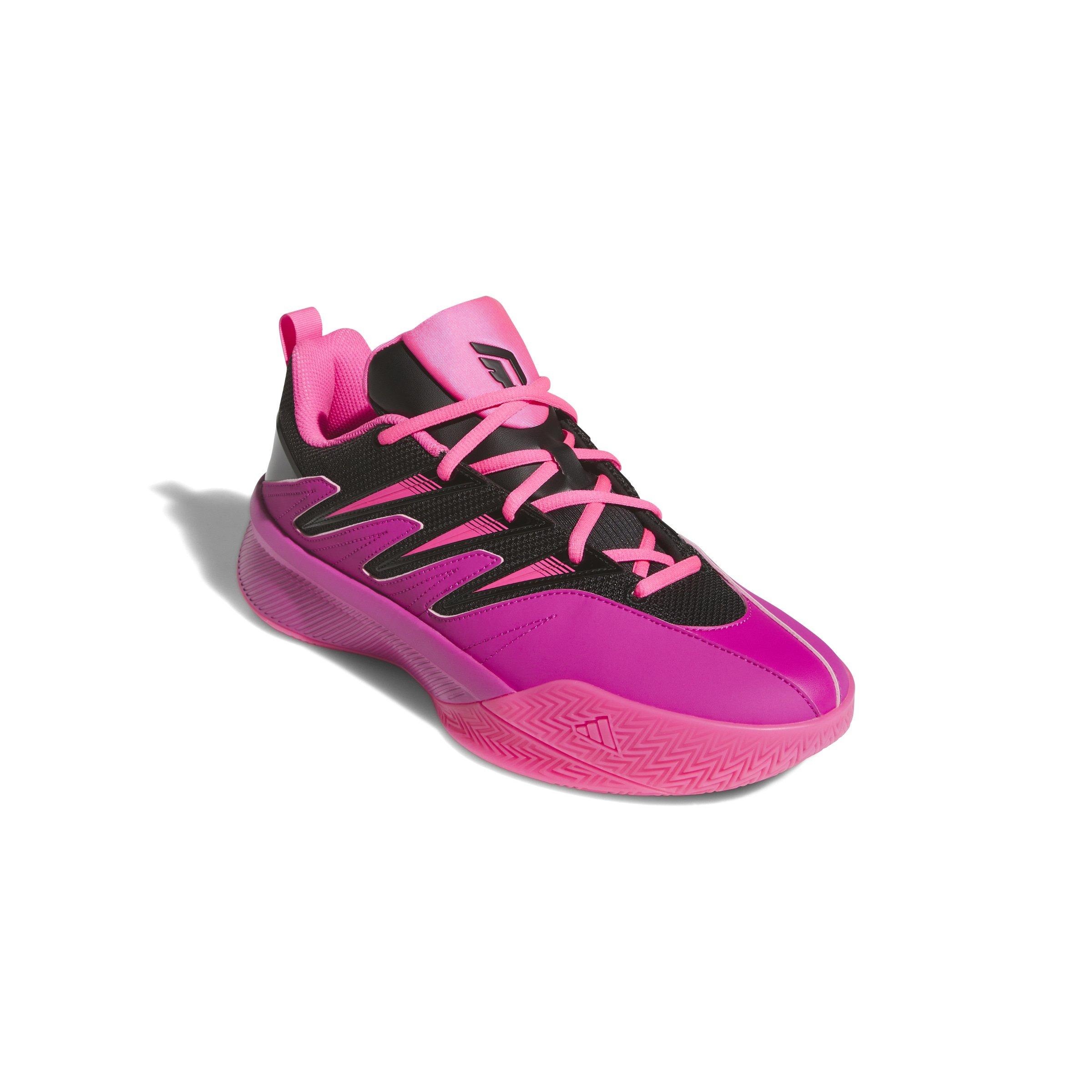 adidas Dame Certified 3 "Lucid Fuchsia/Core Black/Lucid Pink" Men's Basketball Shoe - FUCHSIA/BLACK/PINK Thumbnail View 3