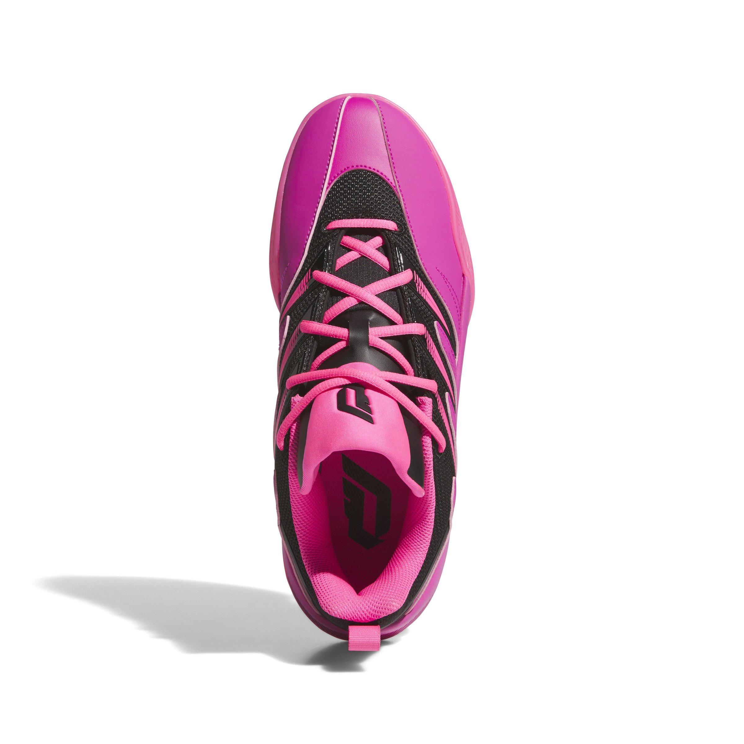 adidas Dame Certified 3 "Lucid Fuchsia/Core Black/Lucid Pink" Men's Basketball Shoe - FUCHSIA/BLACK/PINK Thumbnail View 5