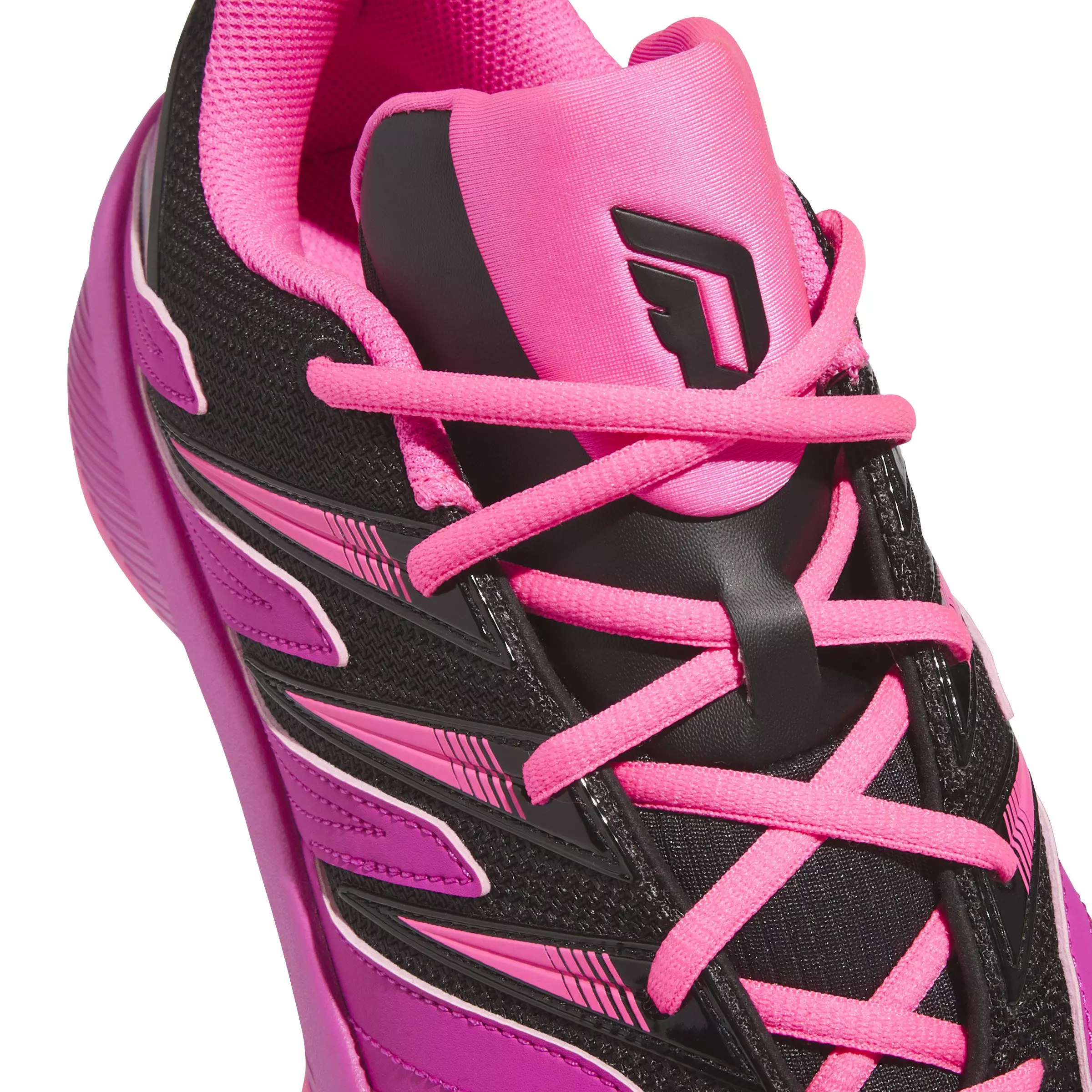 adidas Dame Certified 3 "Lucid Fuchsia/Core Black/Lucid Pink" Men's Basketball Shoe - FUCHSIA/BLACK/PINK