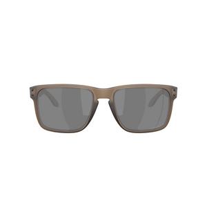 Oakley Holbrook XL Prizm Black Polarized Sunglasses - Transparent Mahogany - BROWN/BLACK