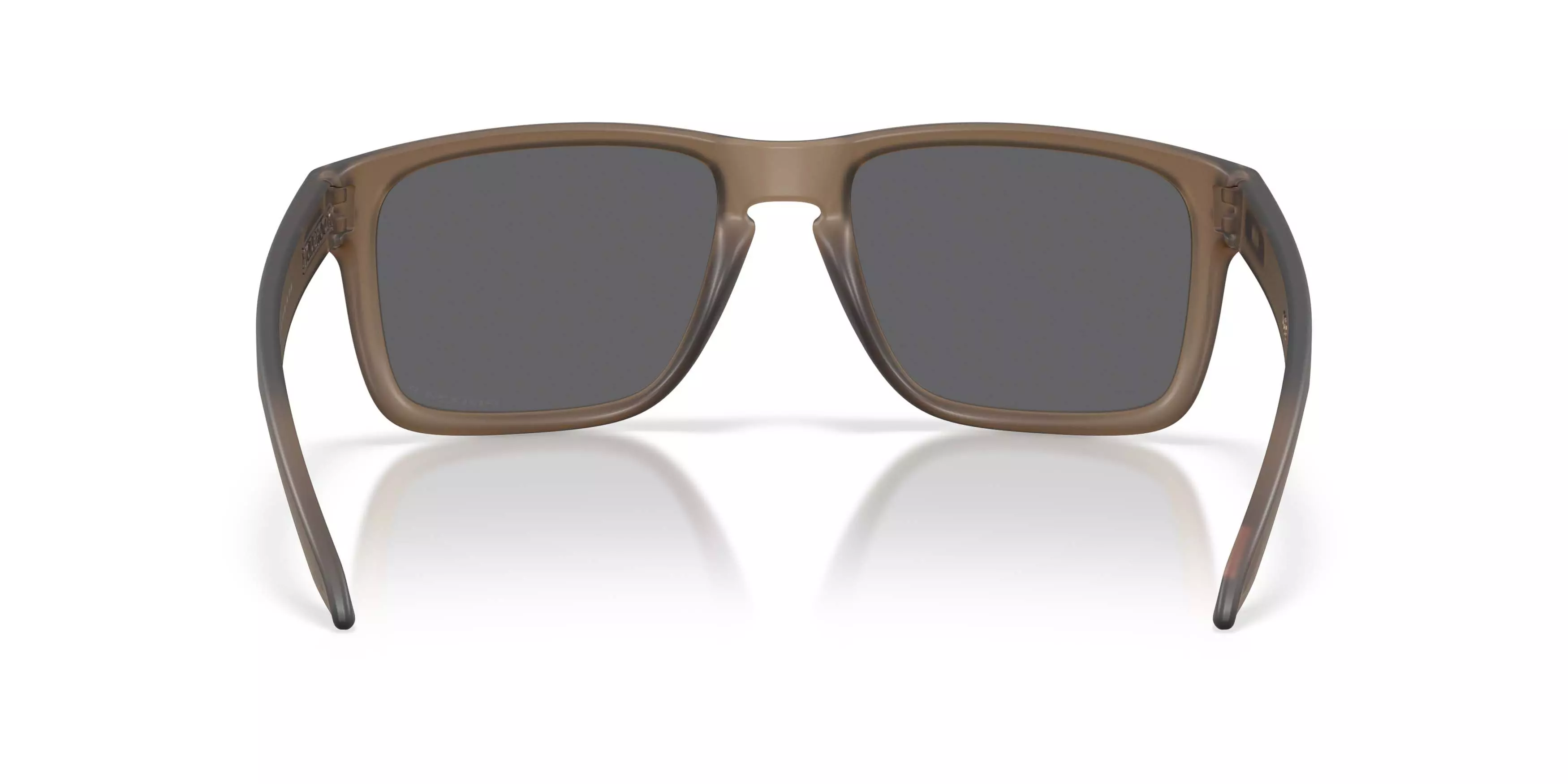 Oakley Holbrook XL Prizm Black Polarized Sunglasses - Transparent Mahogany - BROWN/BLACK