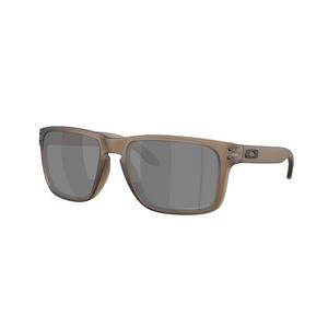 Oakley Holbrook XL Prizm Black Polarized Sunglasses - Transparent Mahogany - BROWN/BLACK