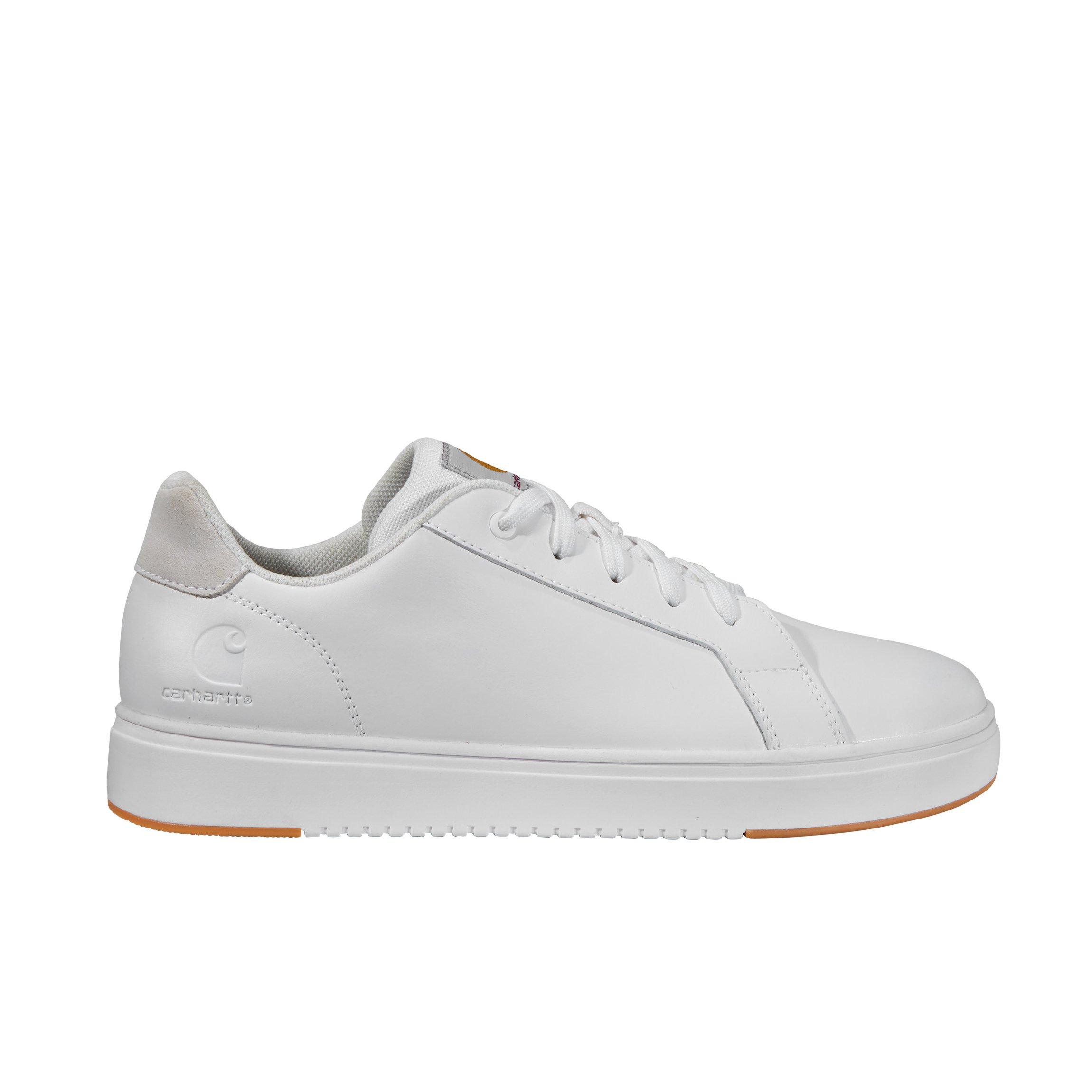 Carhartt Detroit Leather "White" Women's Shoe - WHITE Thumbnail View 1