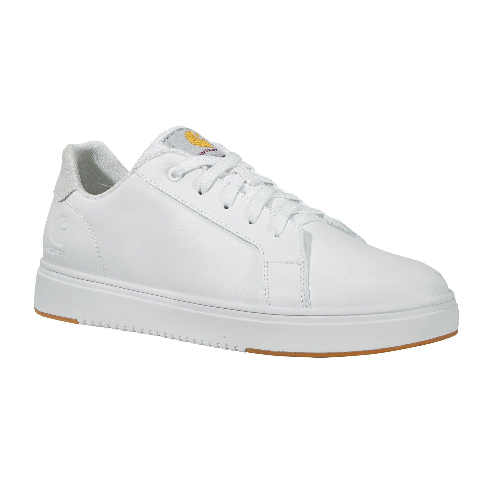Carhartt Detroit Leather "White" Women's Shoe - WHITE Thumbnail View 3