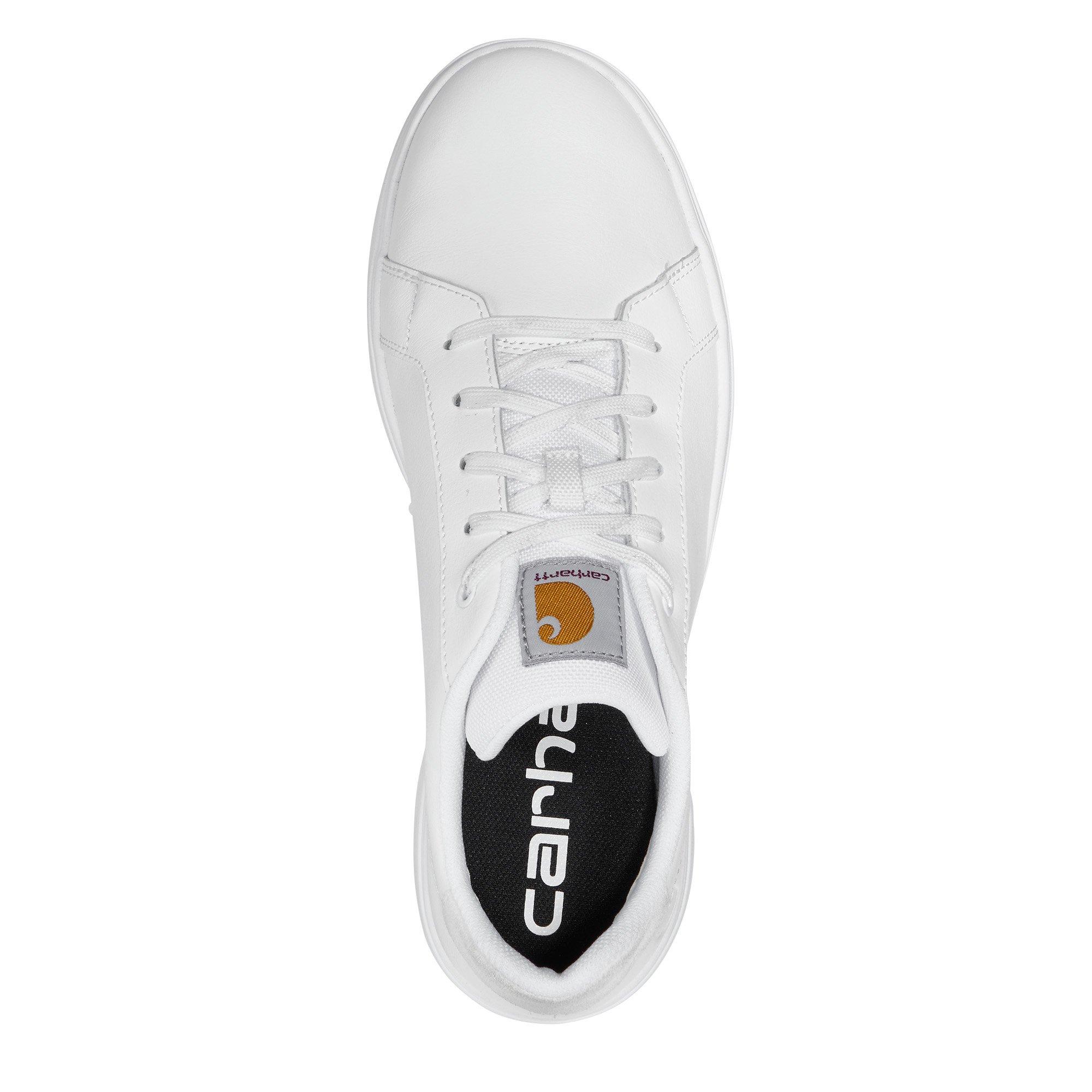 Carhartt Detroit Leather "White" Women's Shoe - WHITE Thumbnail View 5