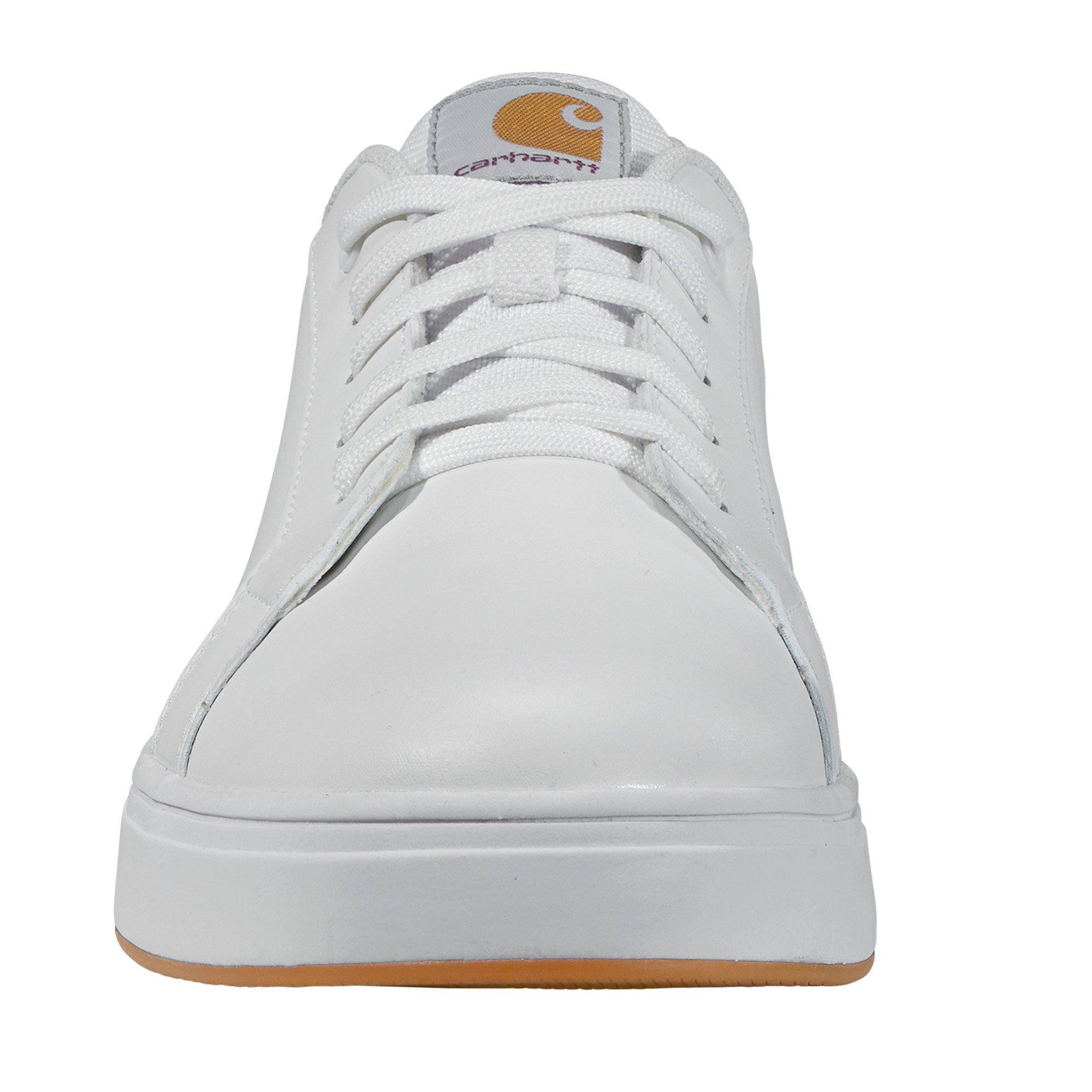 Carhartt Detroit Leather "White" Women's Shoe - WHITE Thumbnail View 7