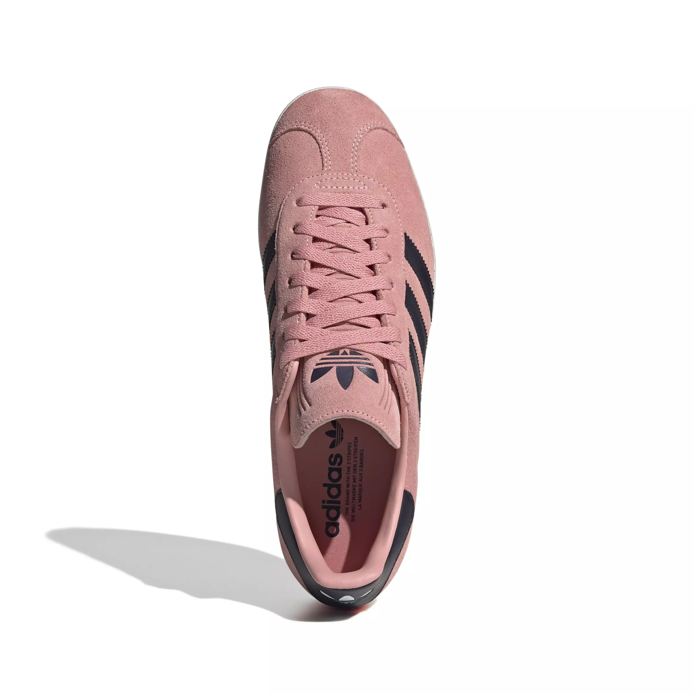 adidas Originals Gazelle "Glow Pink/Aurora Black/Core White" Men's Shoe - PINK/BLACK/WHITE