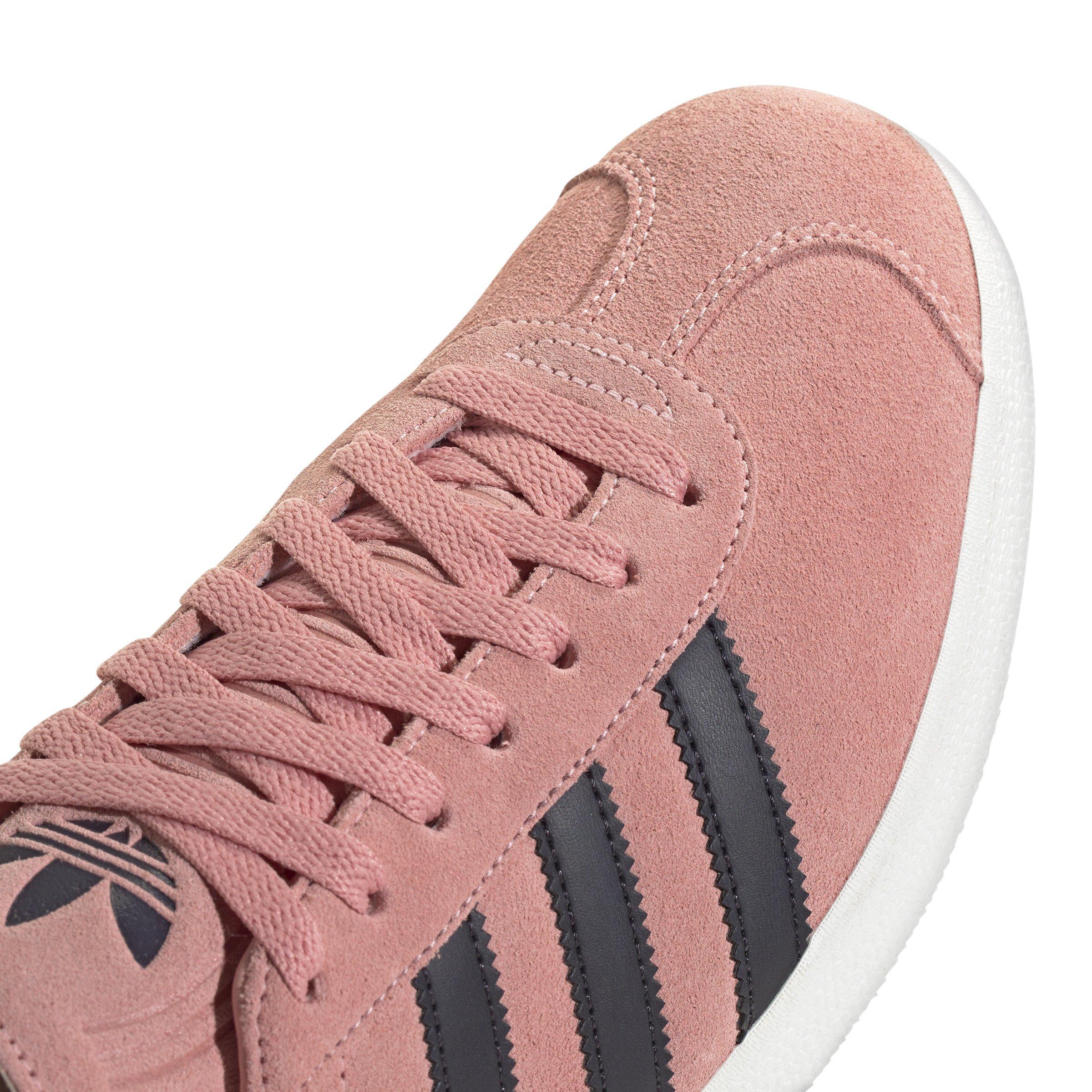 adidas Originals Gazelle "Glow Pink/Aurora Black/Core White" Men's Shoe - PINK/BLACK/WHITE Thumbnail View 7