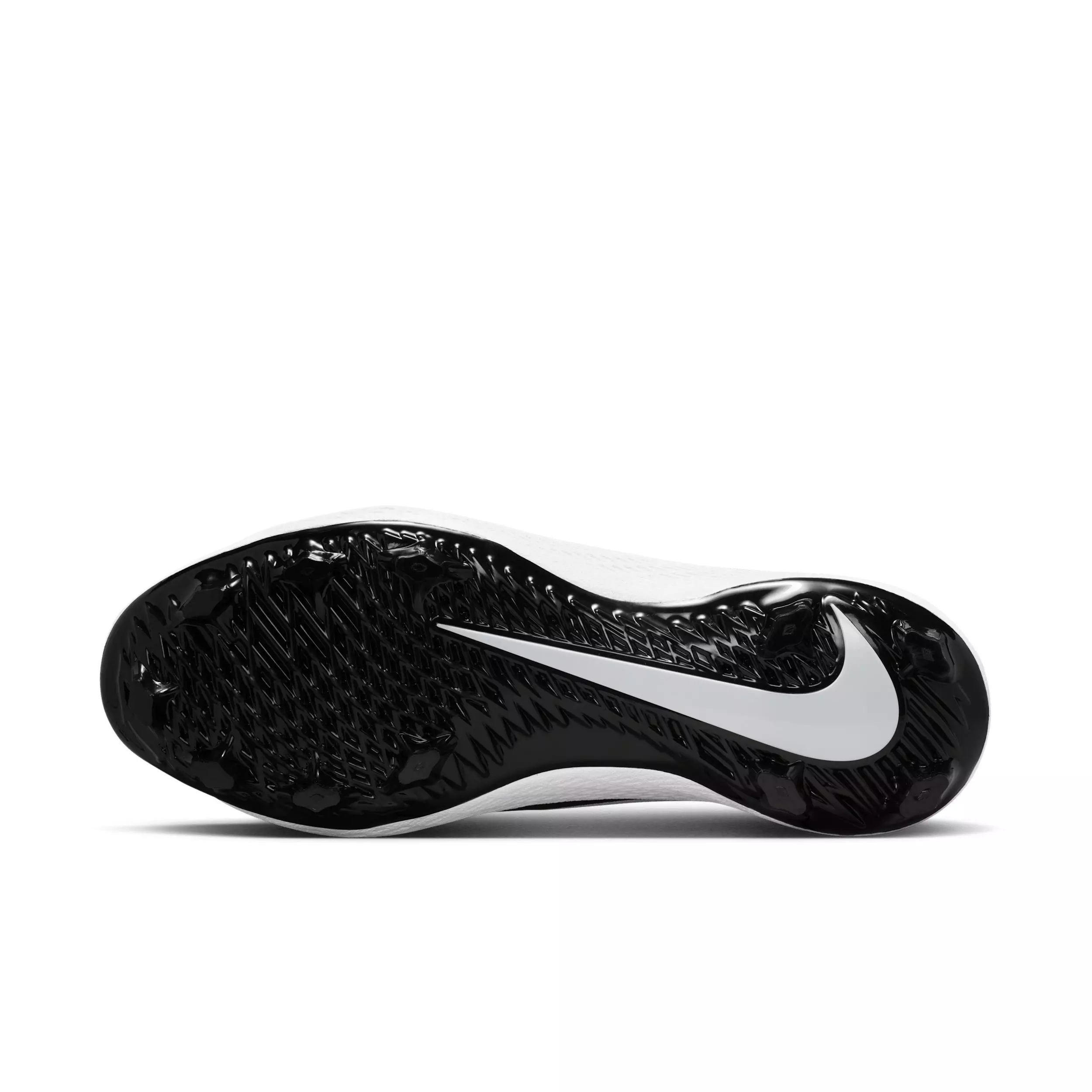 Nike Diamond Gamer MCS "Black/White" Men's Baseball Cleat - BLACK/WHITE