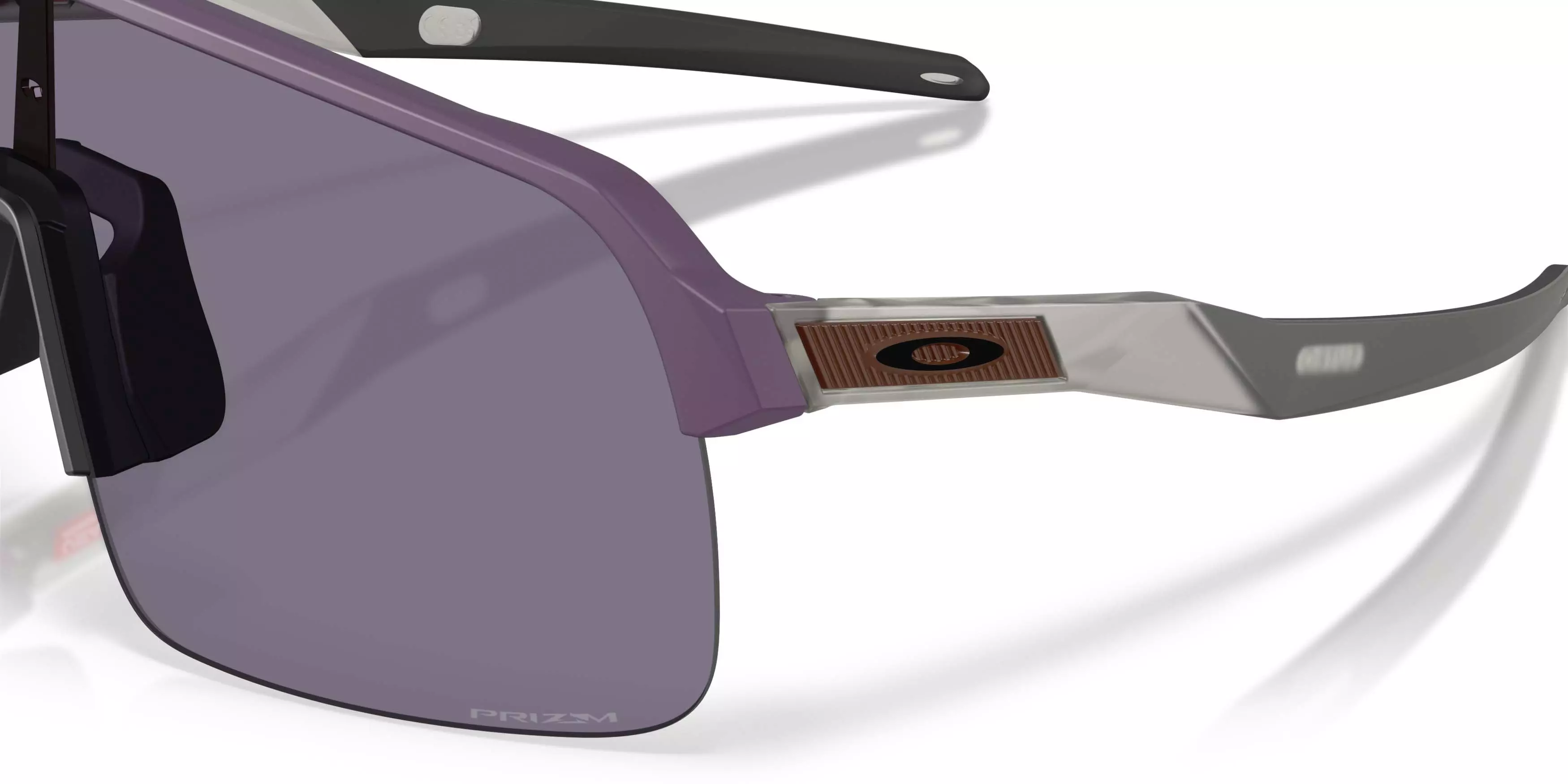 Oakley Sutro Lite Prizm Grey Sunglasses - Matte Aubergine - PURPLE/GREY