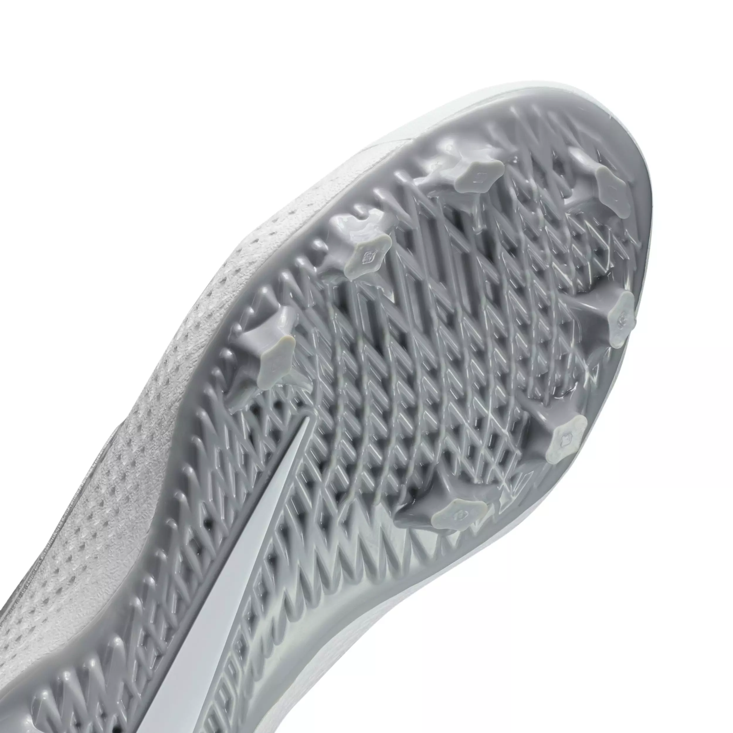 Nike Diamond Gamer MCS "Wolf Grey/White" Men's Baseball Cleat - GREY/WHITE