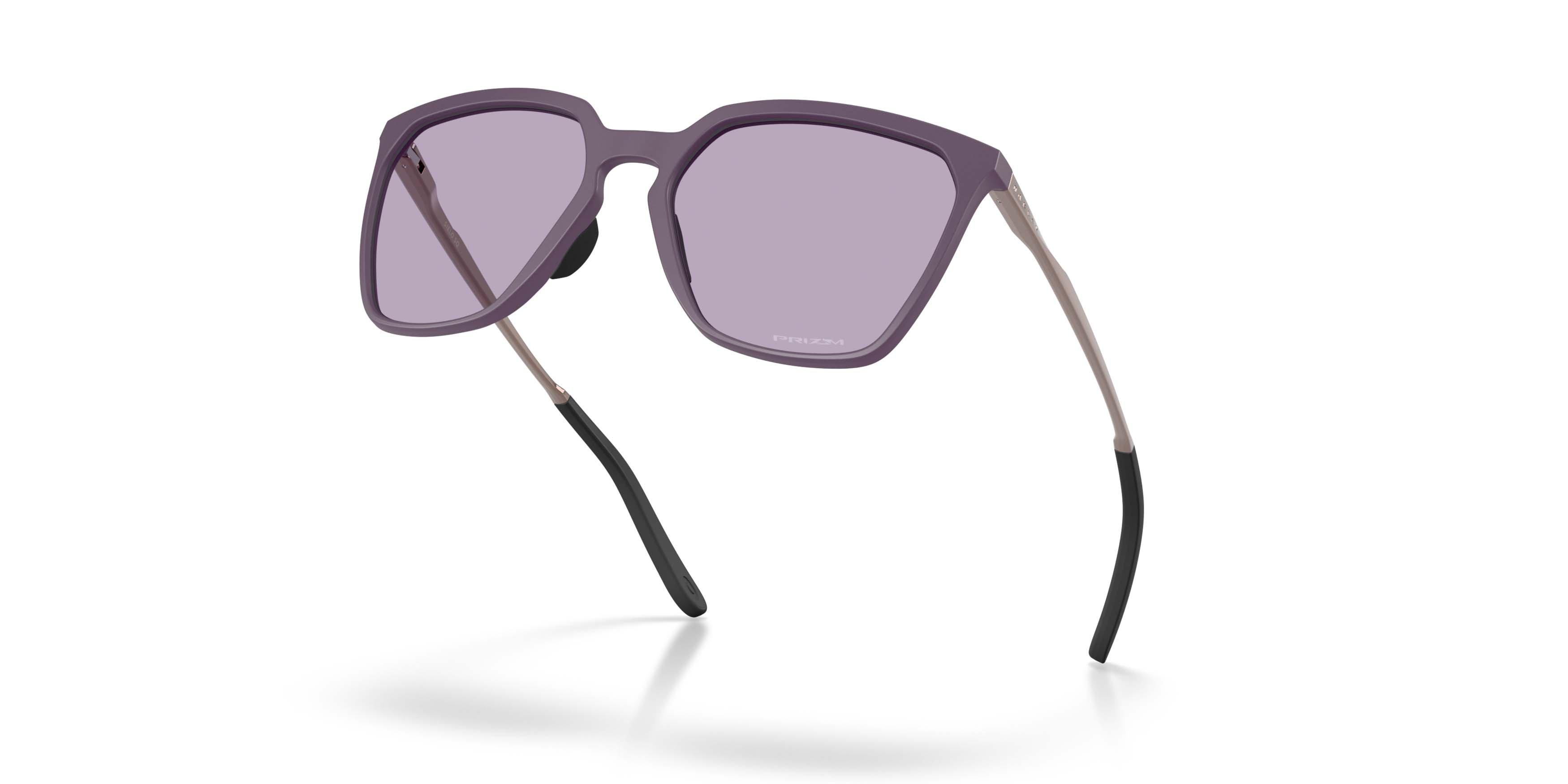 Oakley Sielo SQ Prizm Slate Sunglasses - Matte Aubergine - PURPLE/GREY