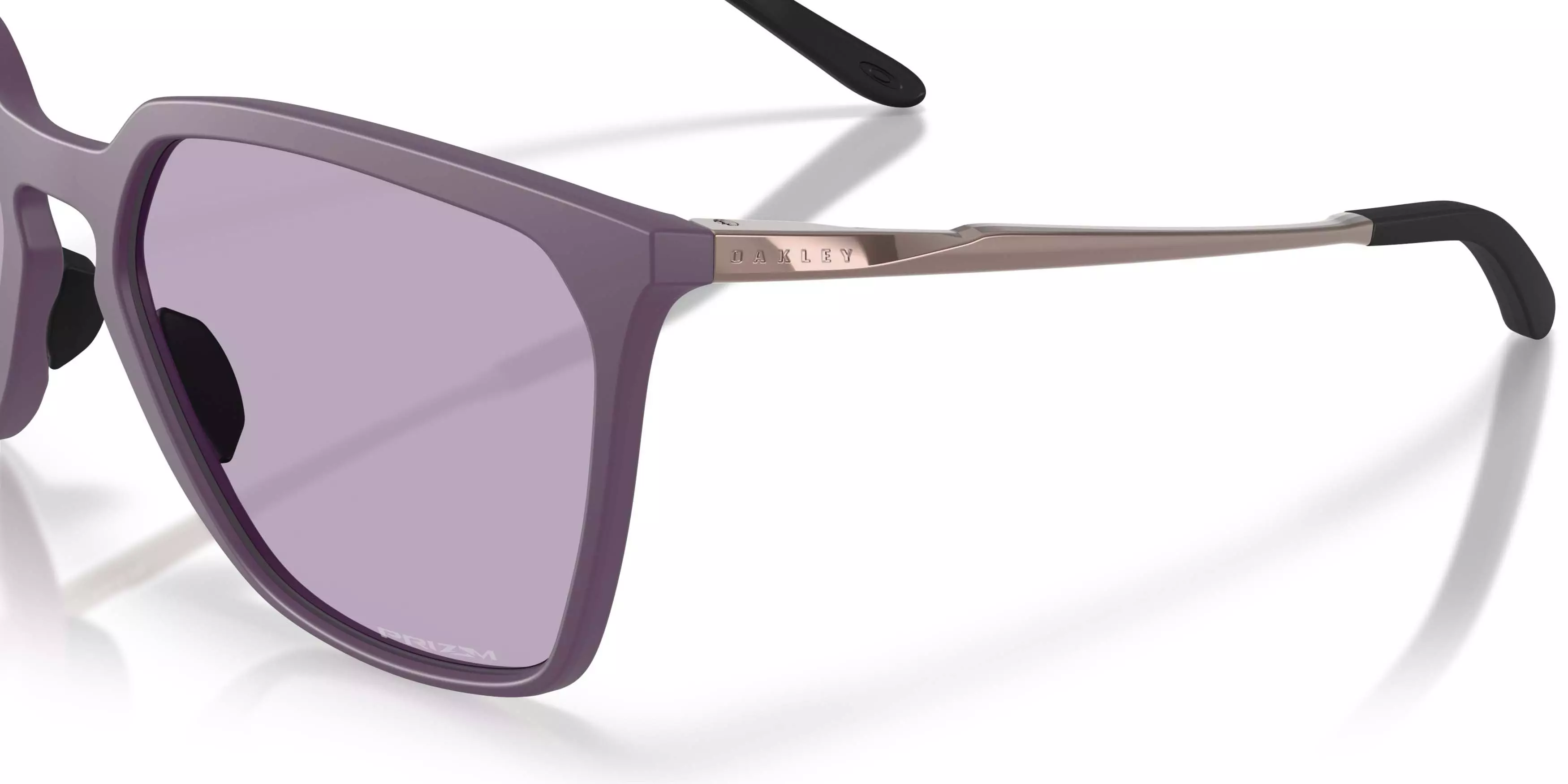 Oakley Sielo SQ Prizm Slate Sunglasses - Matte Aubergine - PURPLE/GREY
