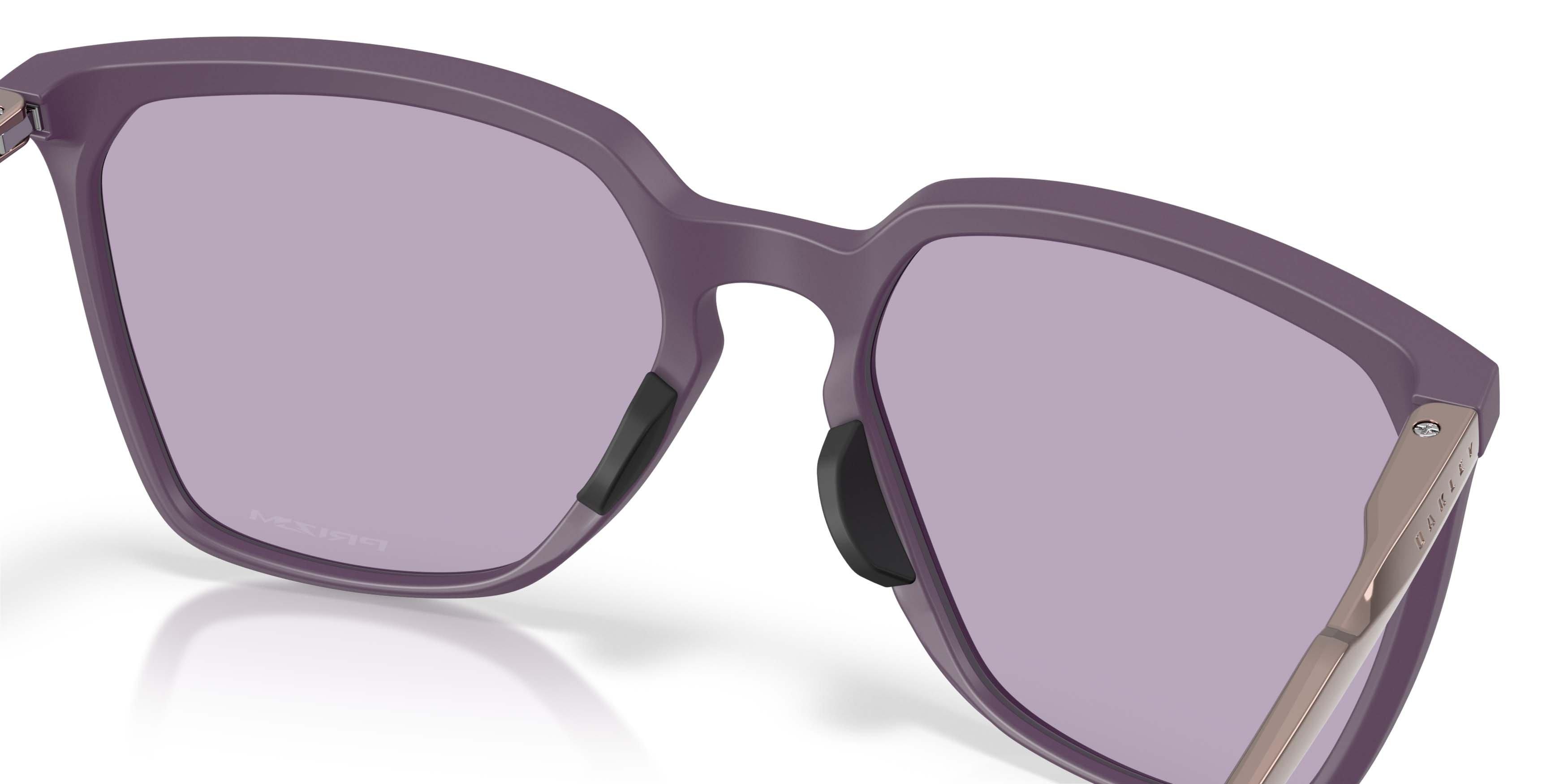 Oakley Sielo SQ Prizm Slate Sunglasses - Matte Aubergine - PURPLE/GREY
